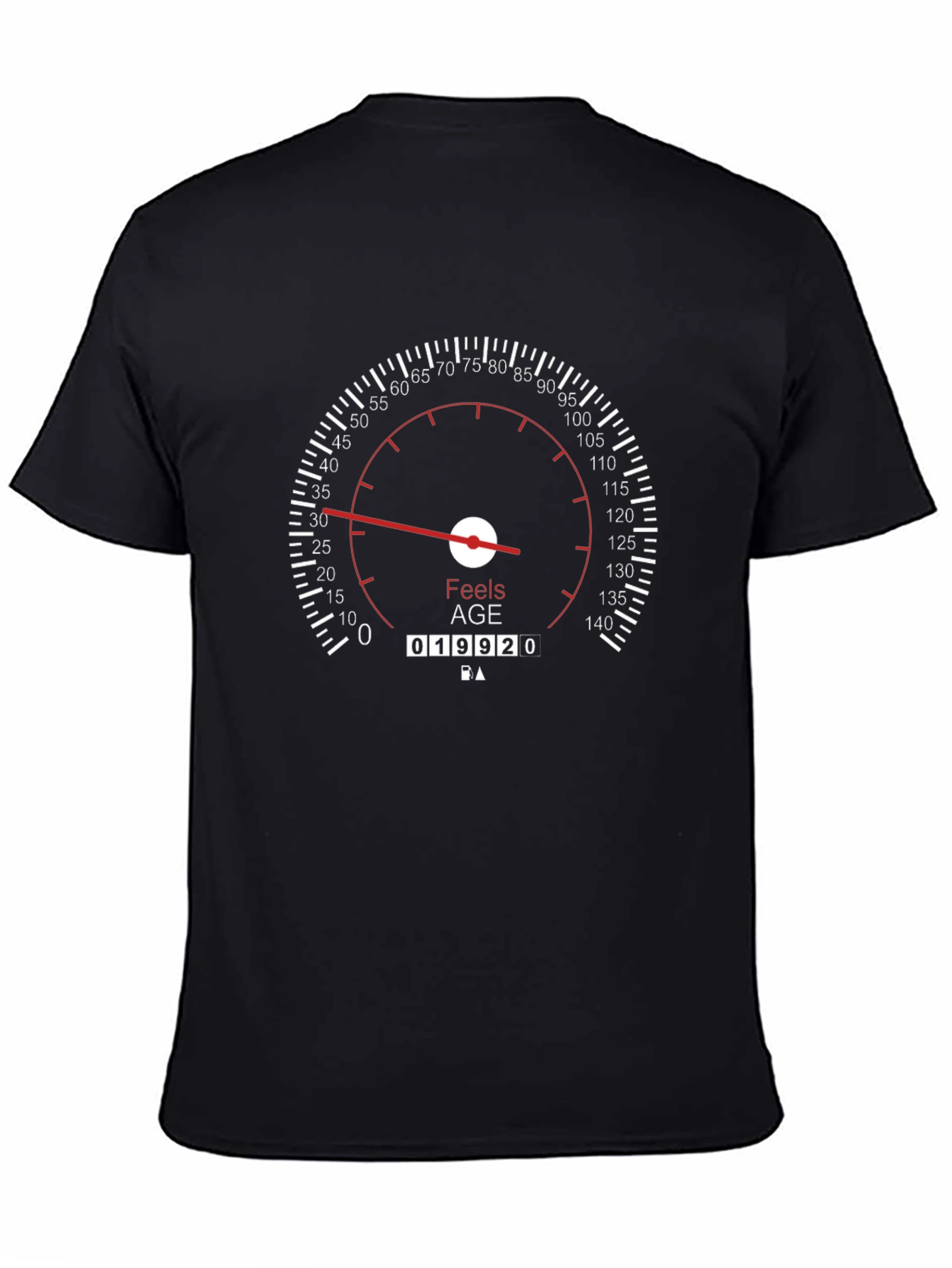 Feels Age T-Shirt - Black Novelty Design