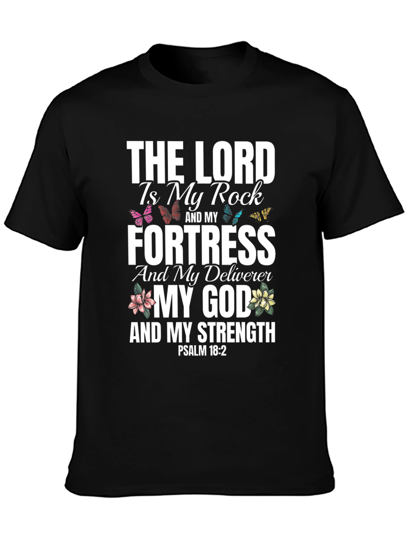 The Lord is My Rock Christian T-Shirt
