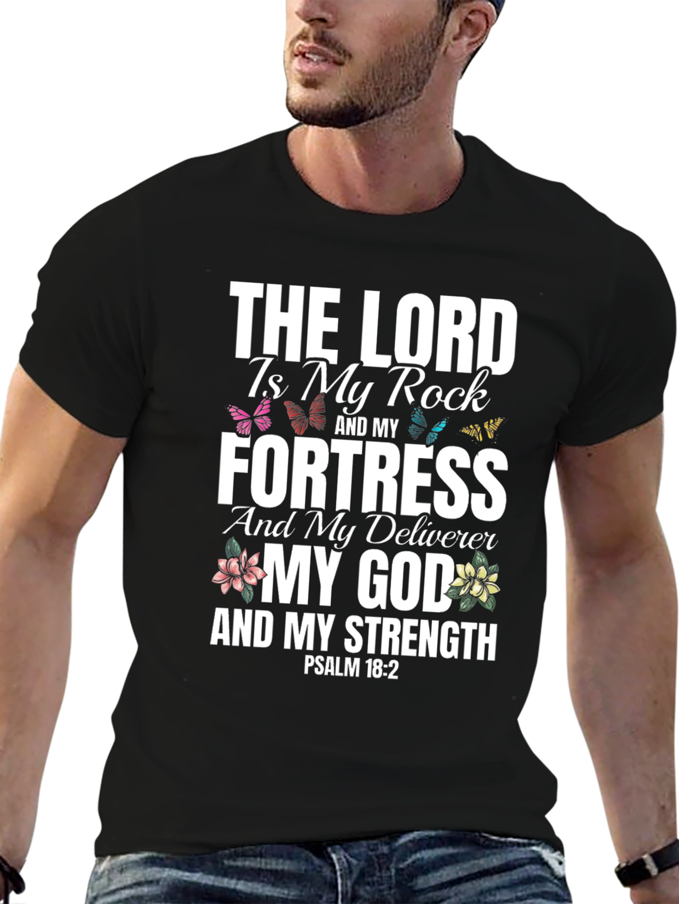 The Lord is My Rock Christian T-Shirt