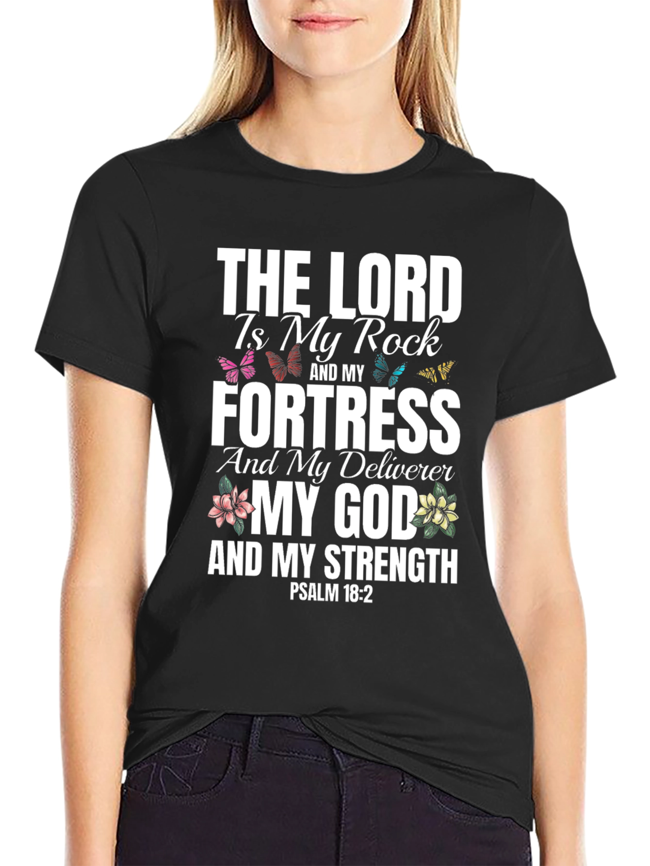 The Lord is My Rock Christian T-Shirt