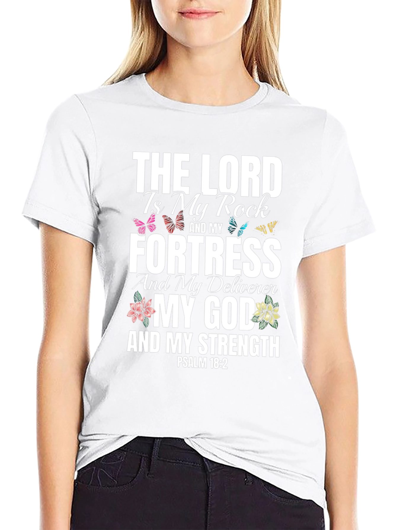 The Lord is My Rock Christian T-Shirt