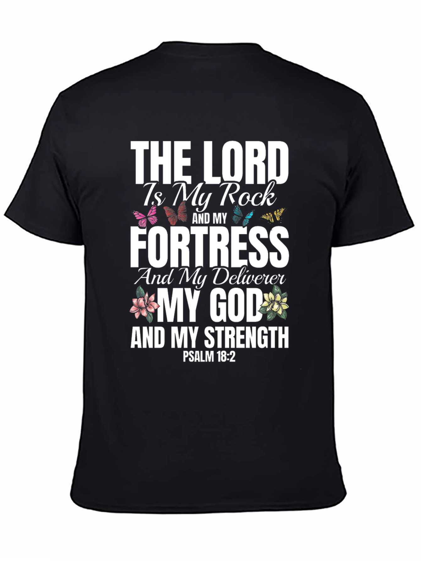 The Lord is My Rock Christian T-Shirt