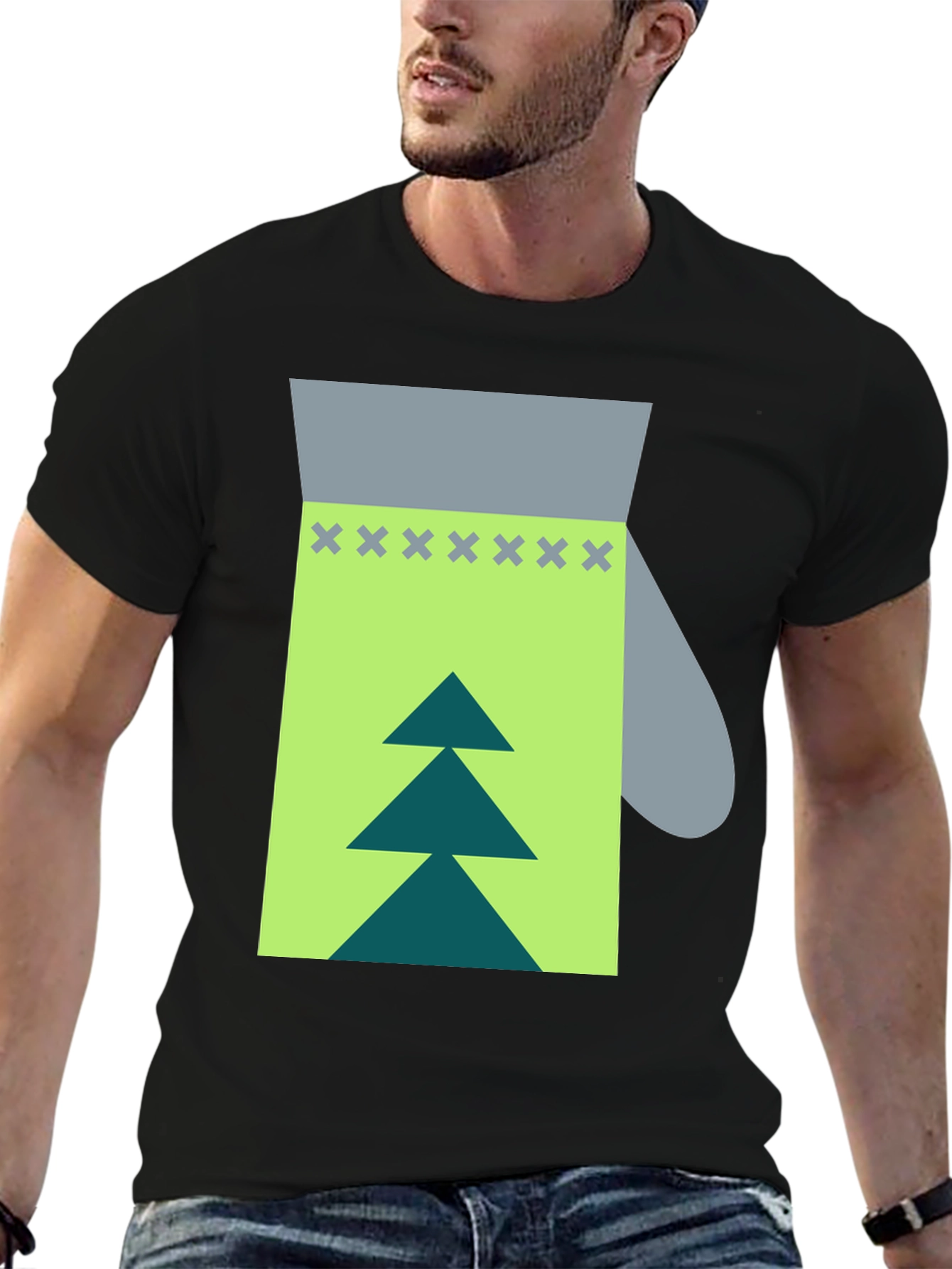 Festive Mitten Graphic Tee