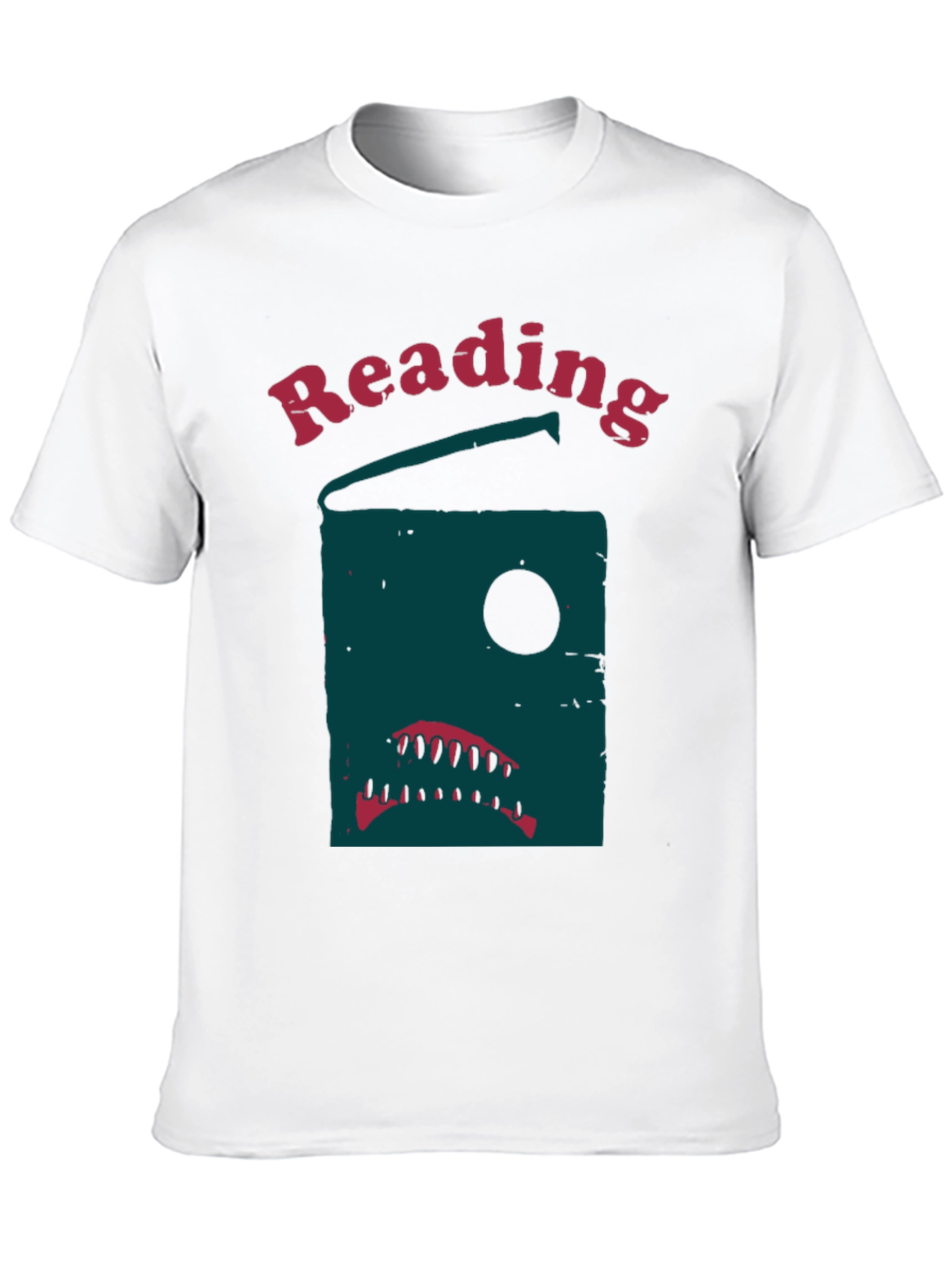 Reading Shark Graphic T-Shirt