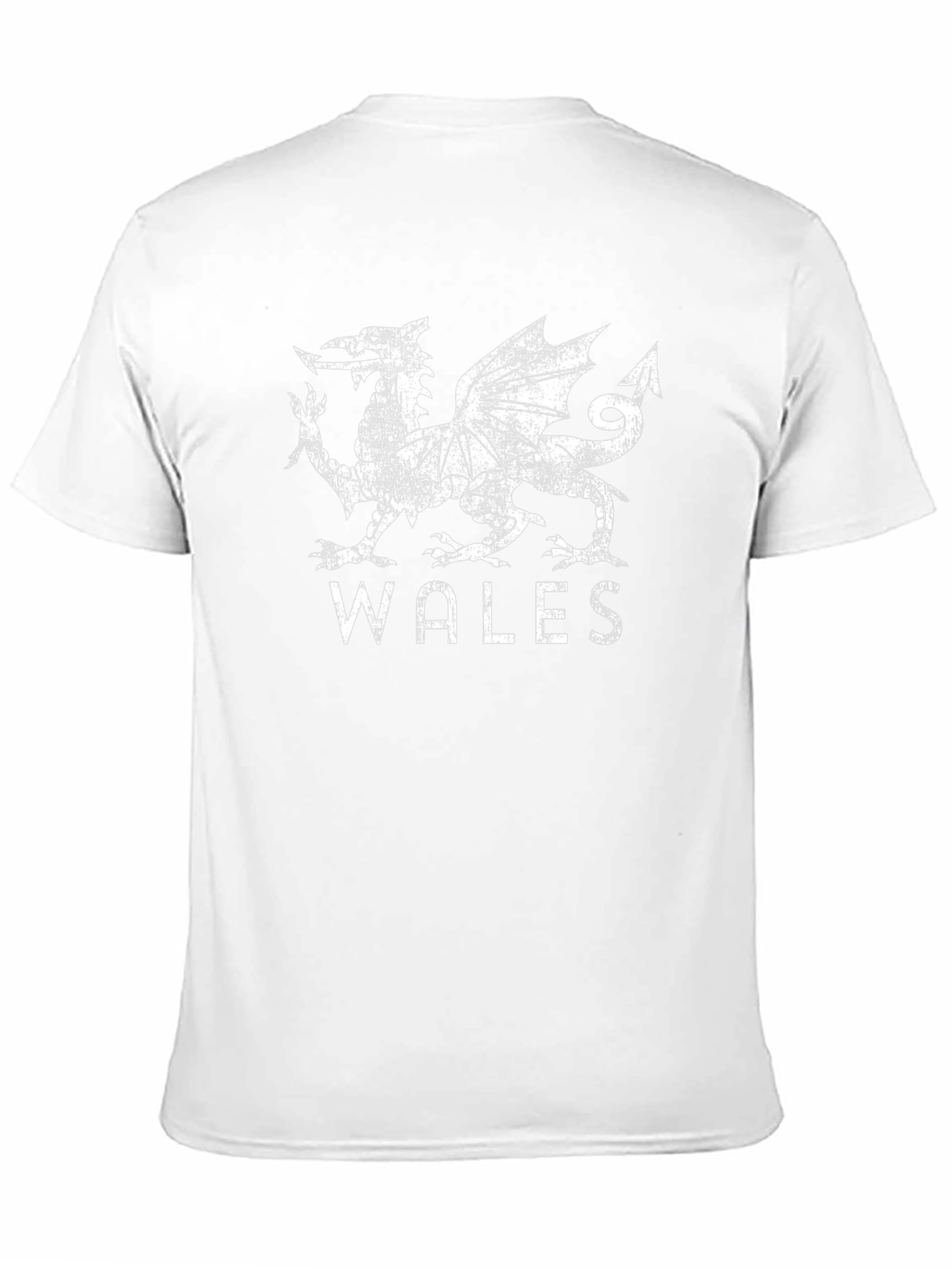 Wales Dragon T-Shirt - Distressed Graphic Tee