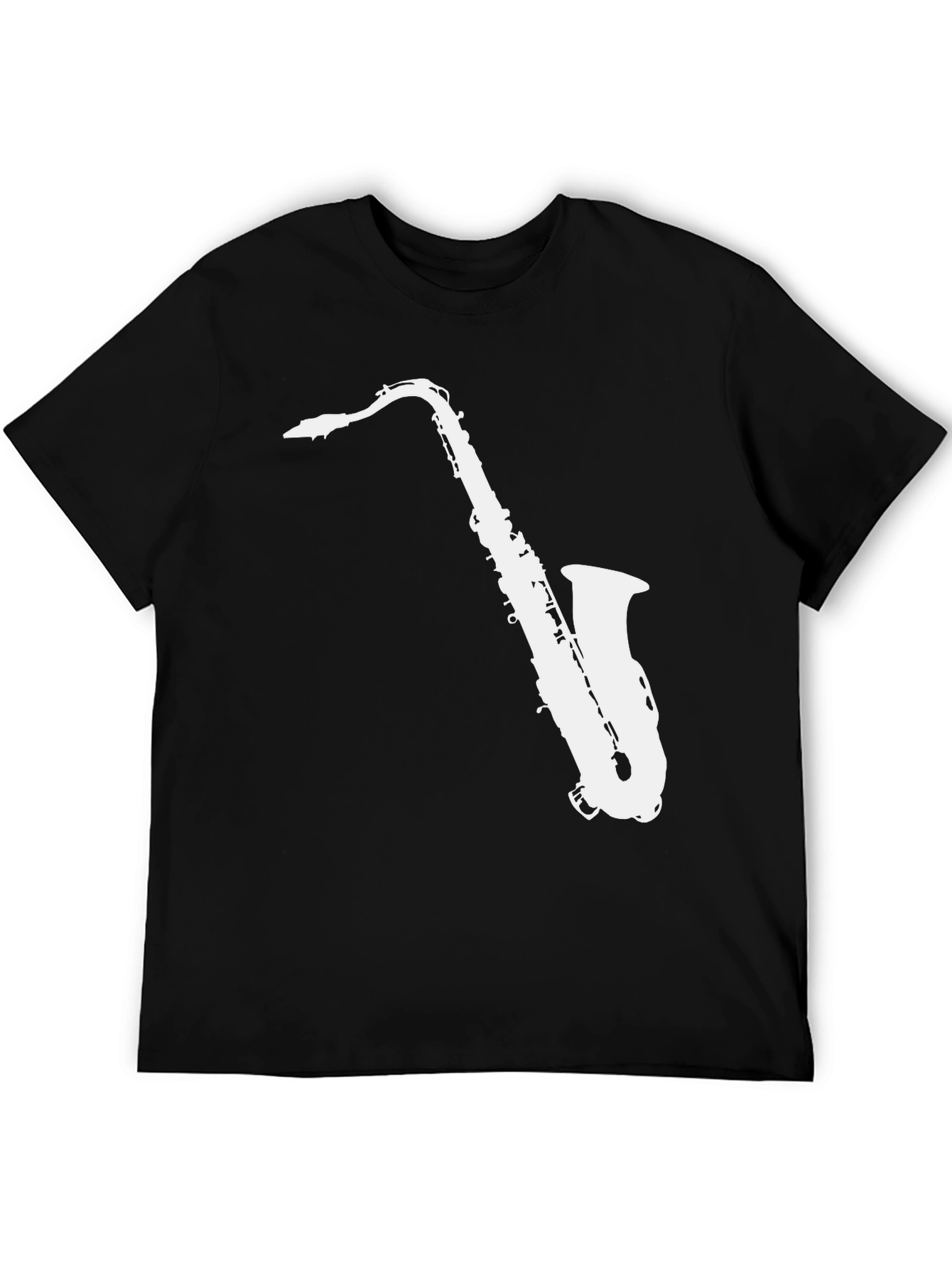 Saxophone Graphic Tee - Cool Music Lover T-Shirt