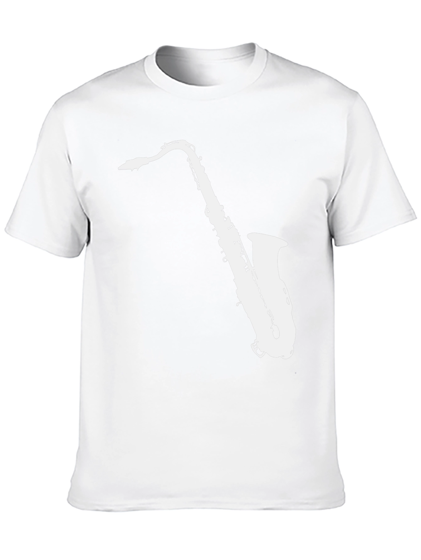 Saxophone Graphic Tee - Cool Music Lover T-Shirt
