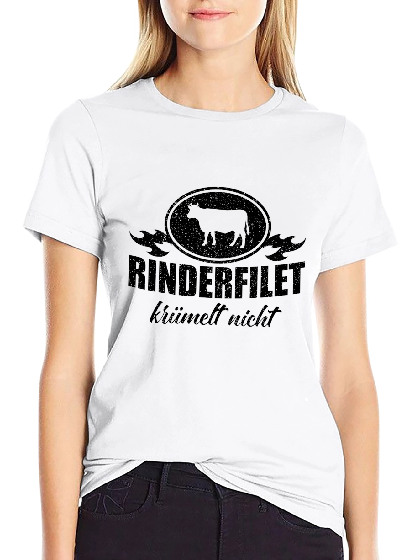 Rinderfilet Krümelt Nicht Black T-Shirt