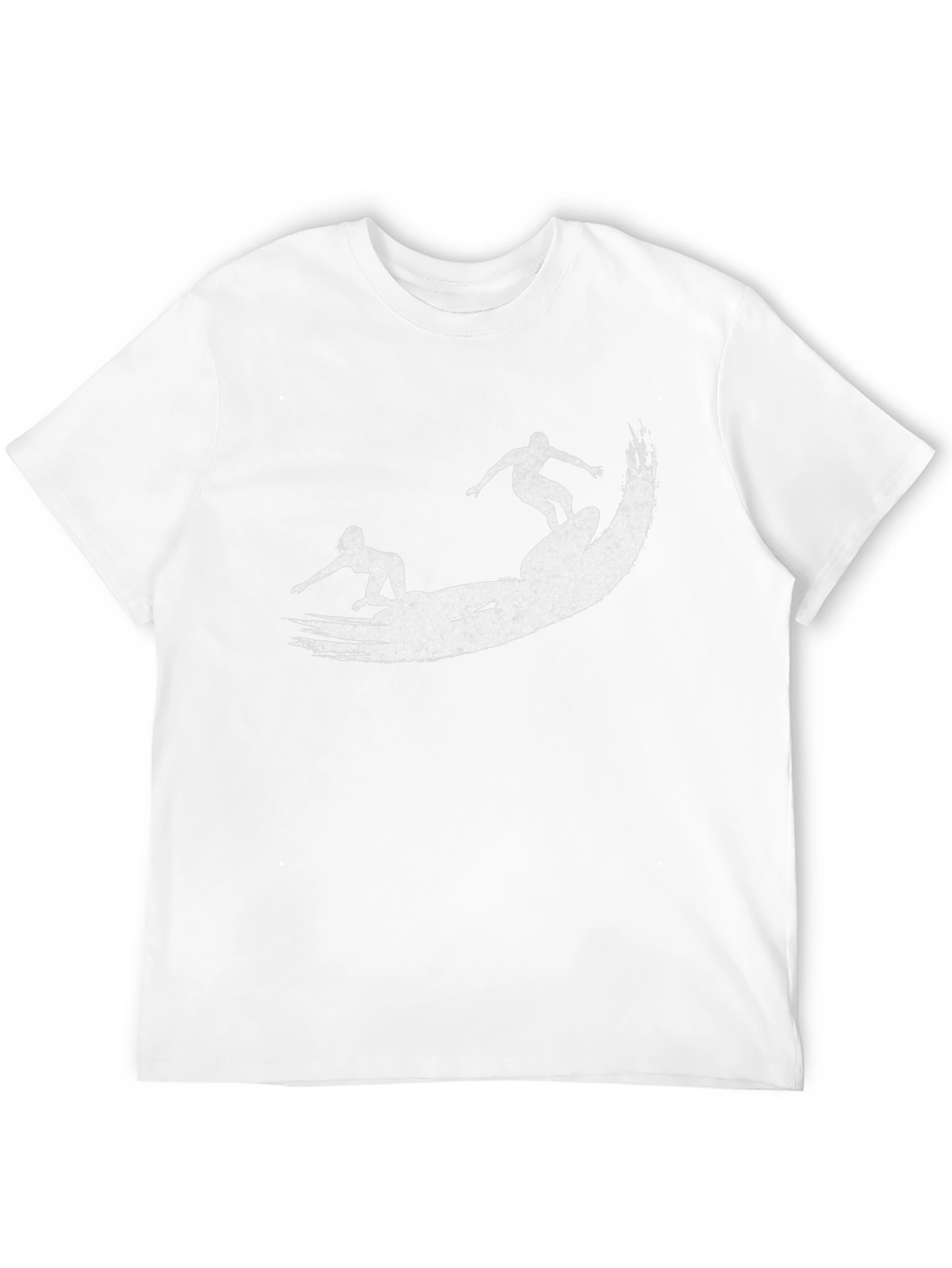 Surfer Silhouette Graphic T-Shirt