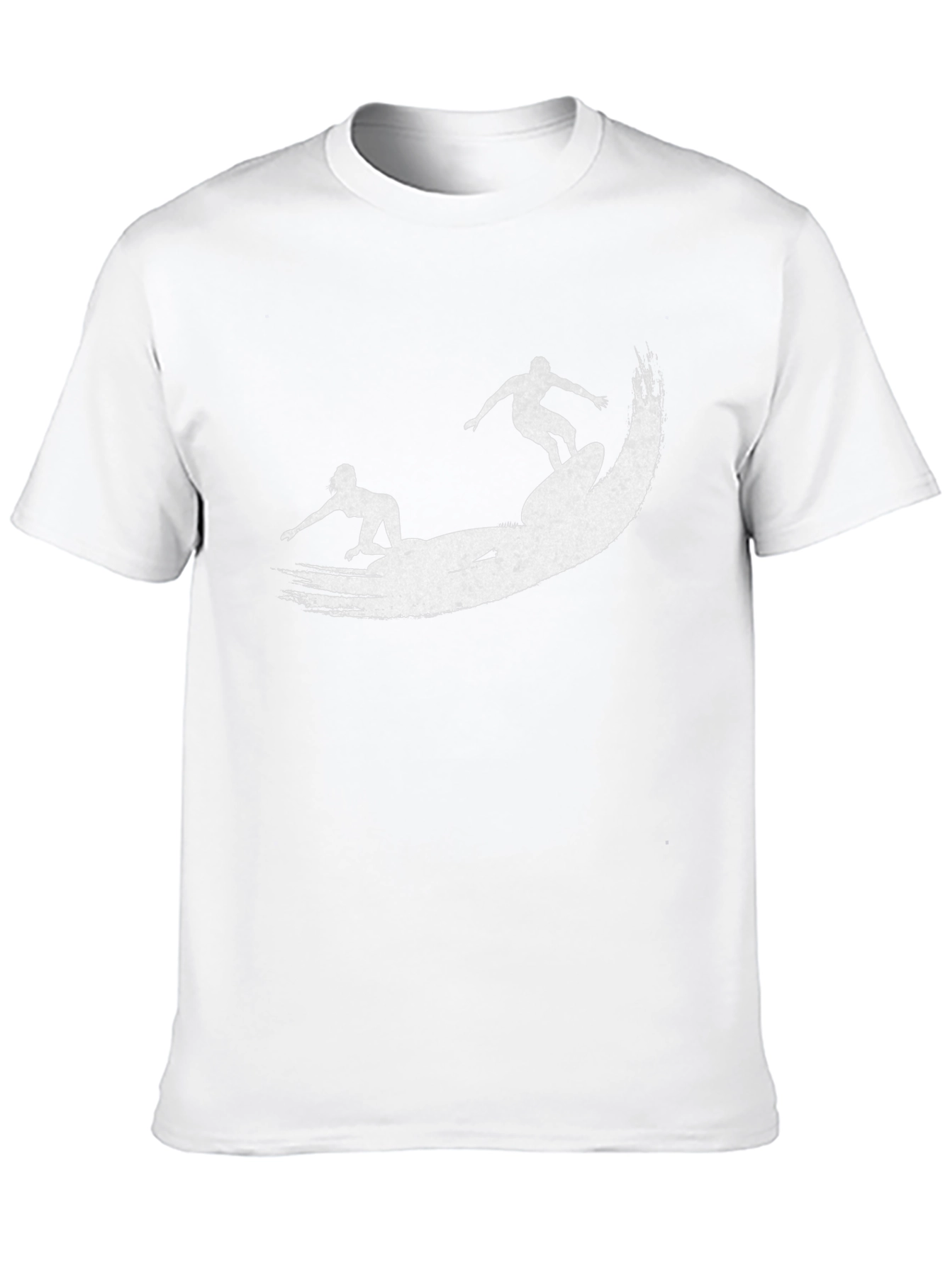 Surfer Silhouette Graphic T-Shirt