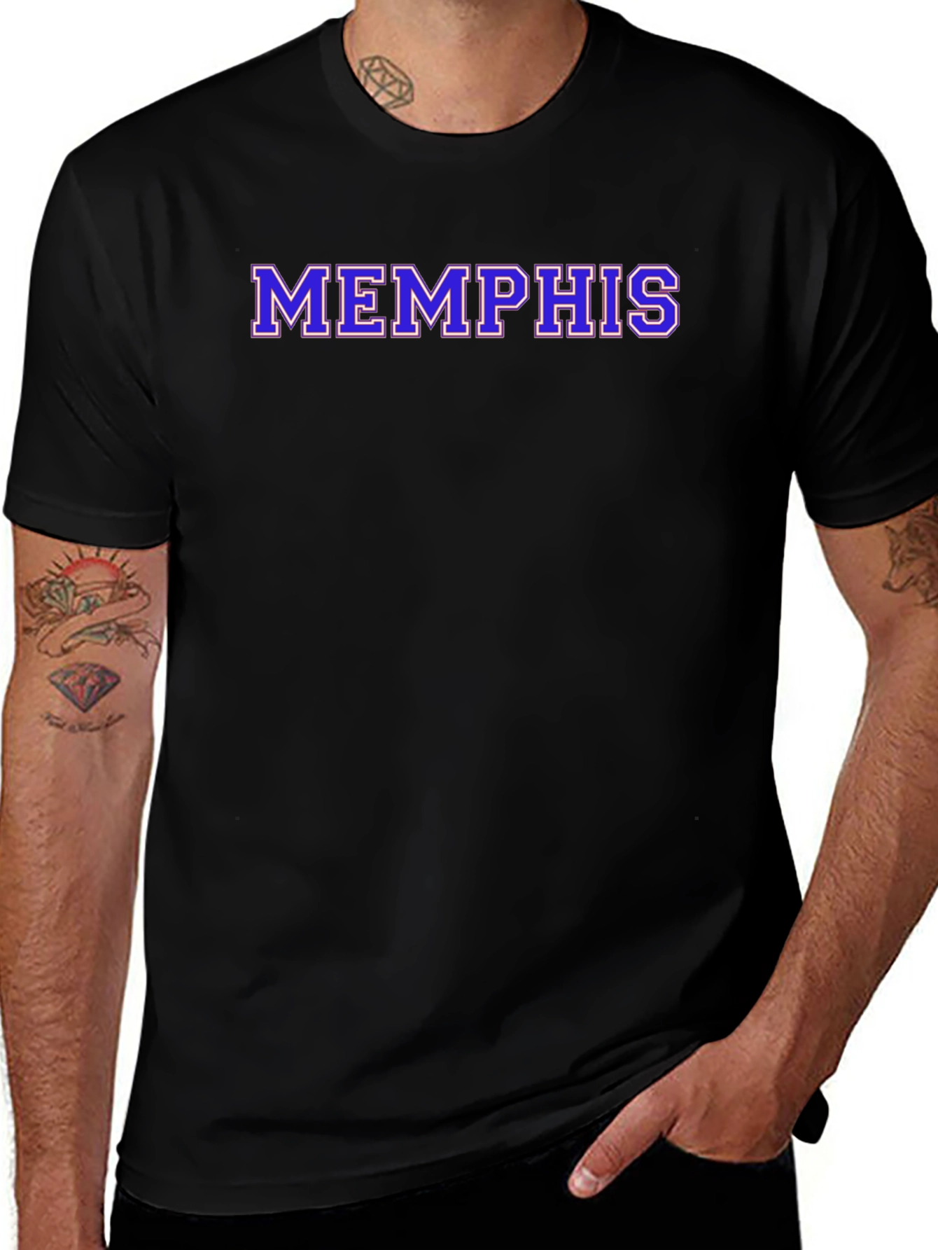Memphis Graphic T-Shirt - Classic Style