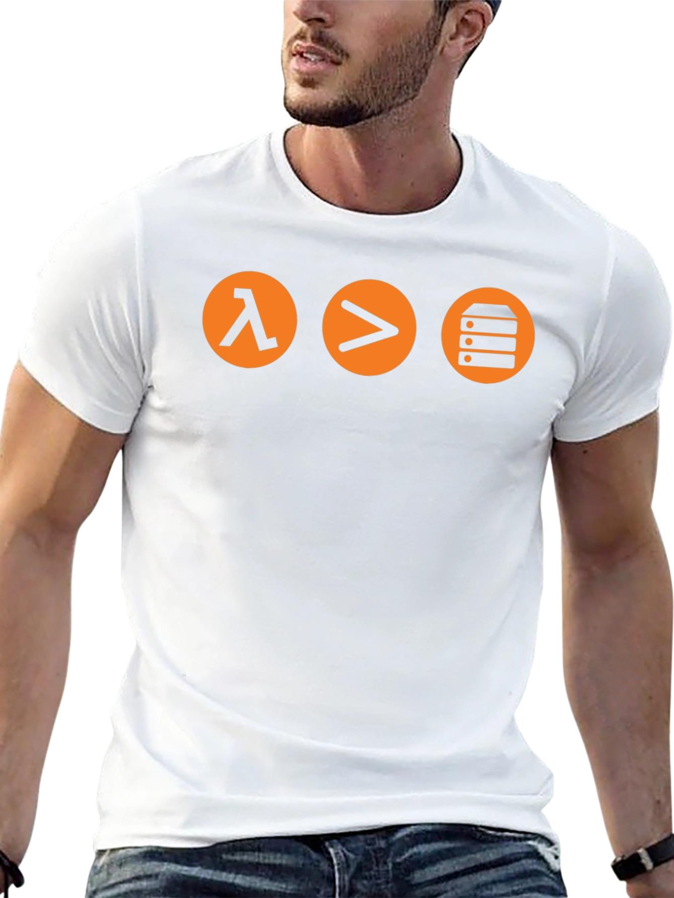 Lambda Greater Than Database T-Shirt
