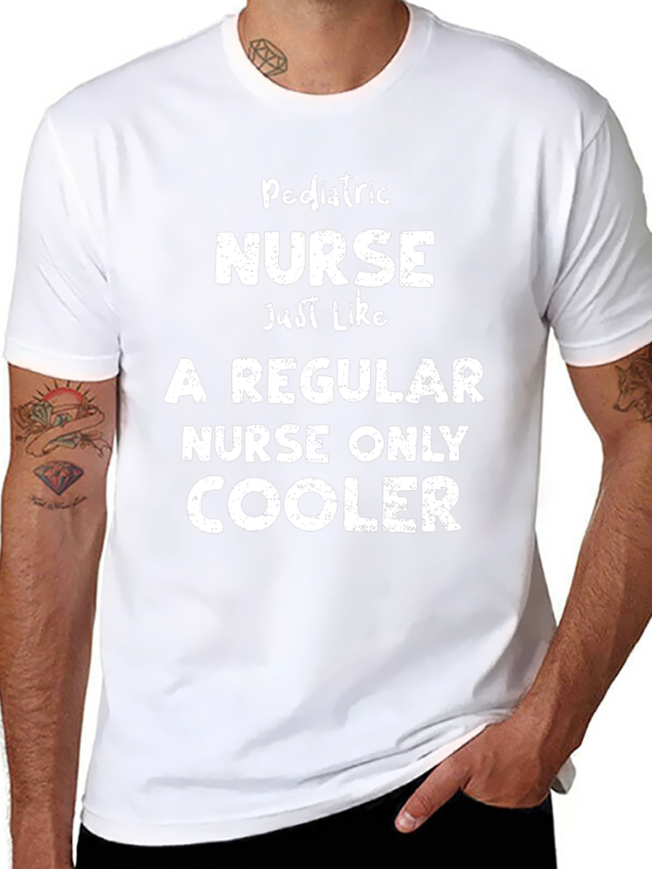 Pediatric Nurse T-Shirt - Cooler Than Regular Nurses