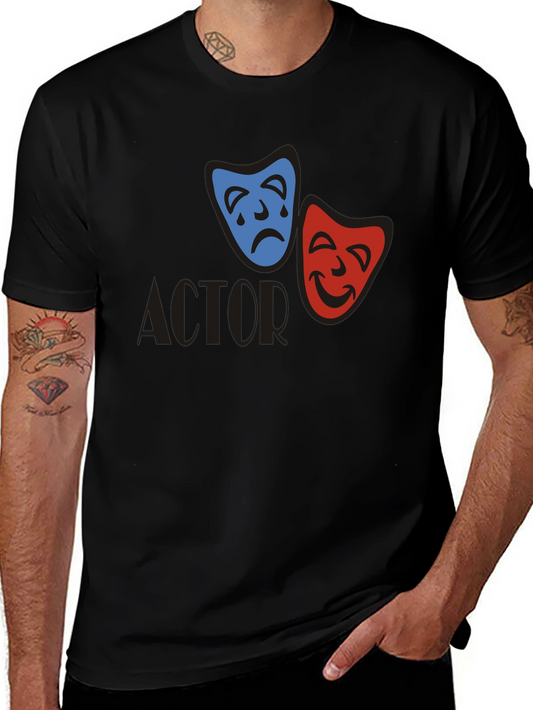 Actor Mask Graphic Tee