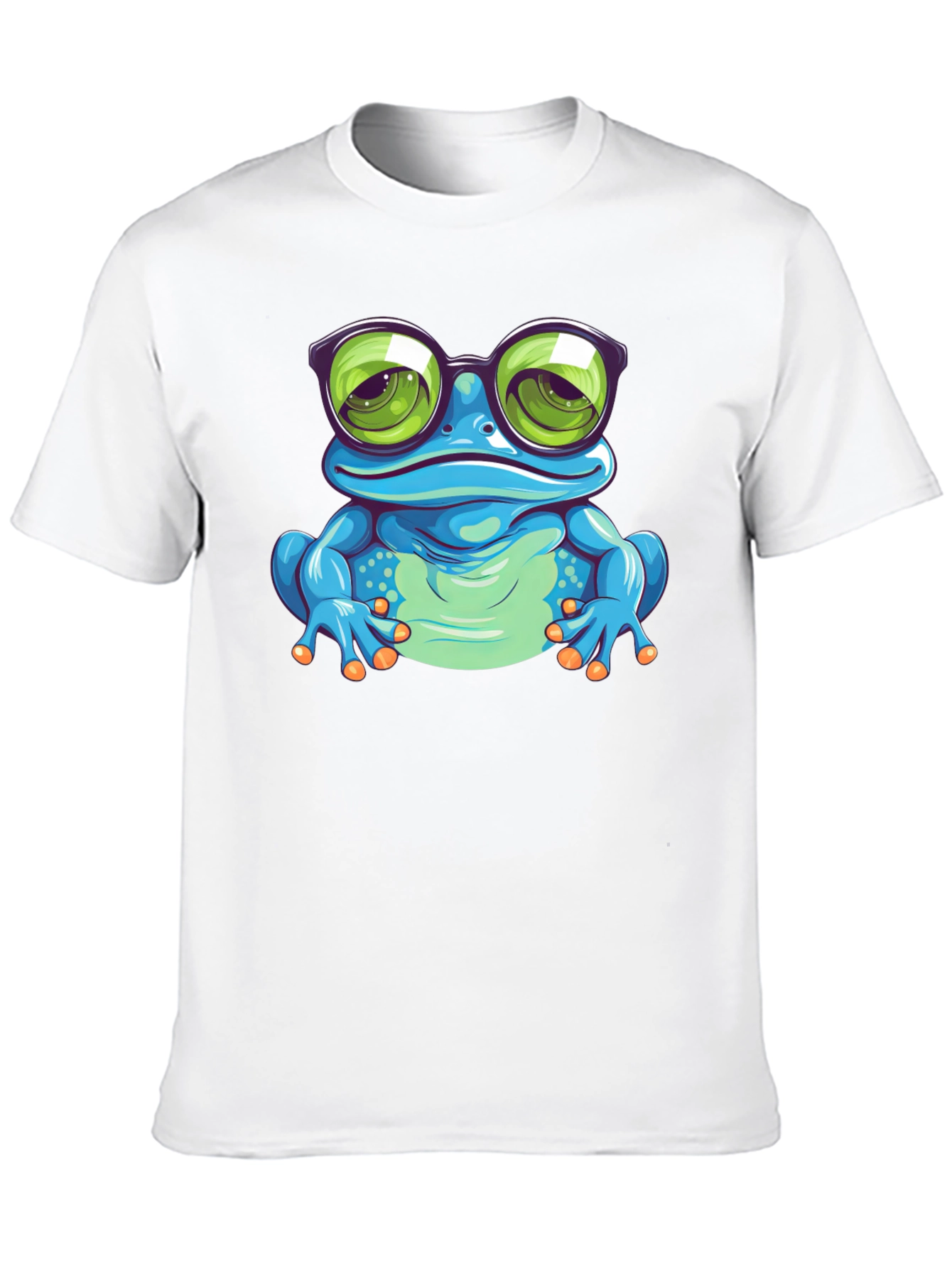 Cool Frog Graphic Tee - Stylish Mens Black T-Shirt