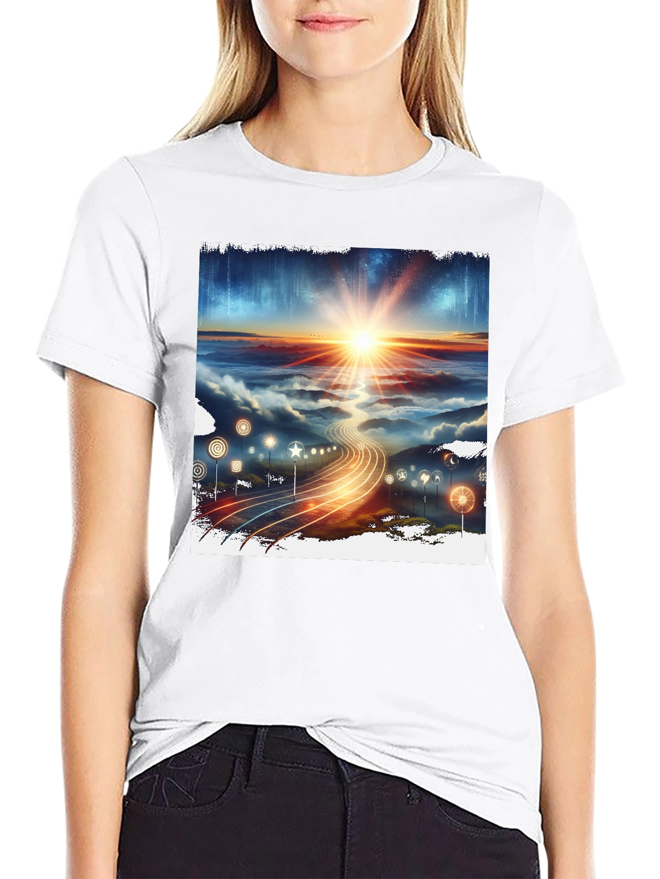 Sunset Road Trip Graphic Tee