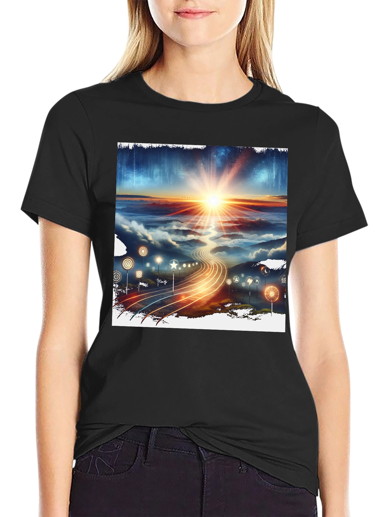 Sunset Road Trip Graphic Tee