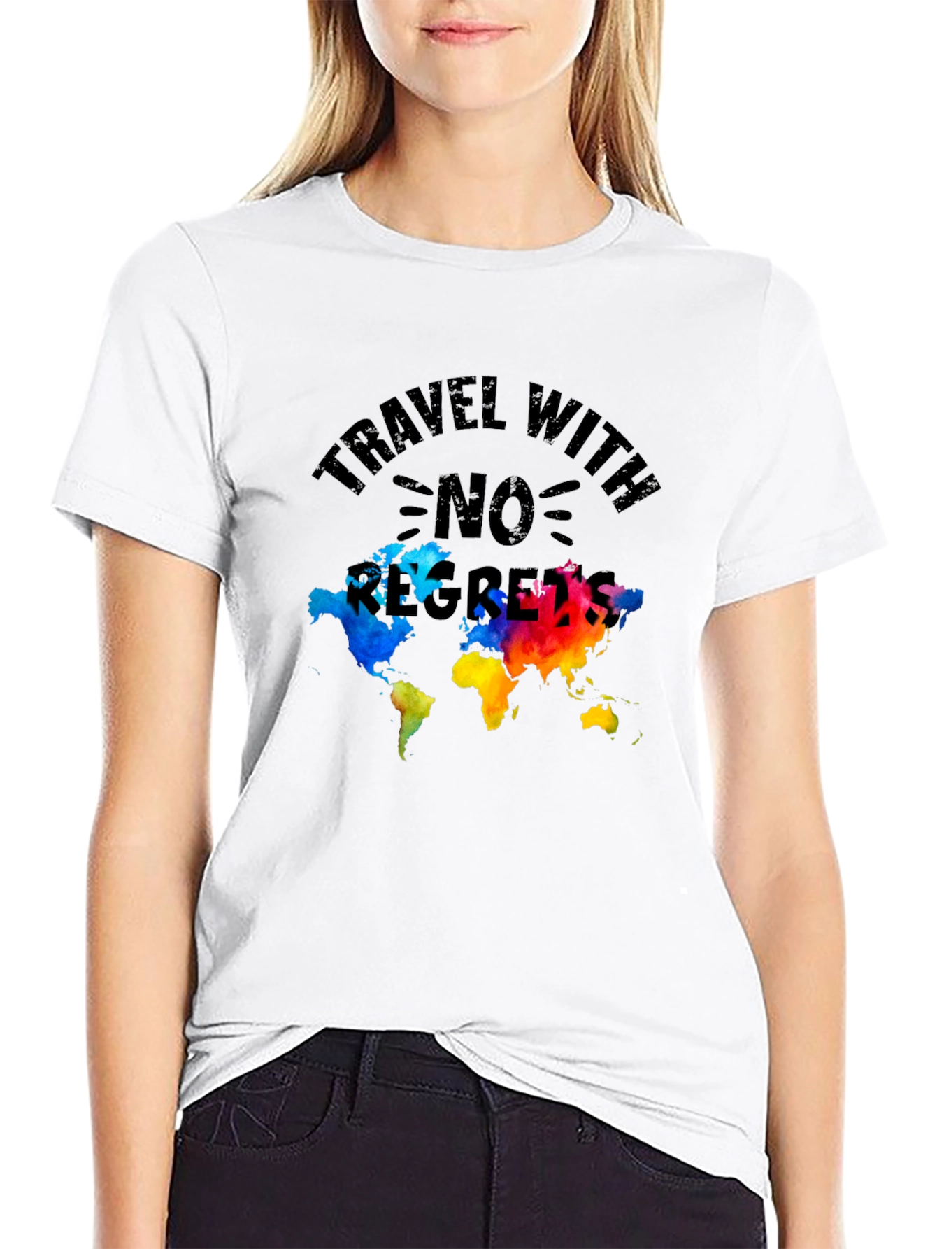 Travel With No Regrets Graphic Tee