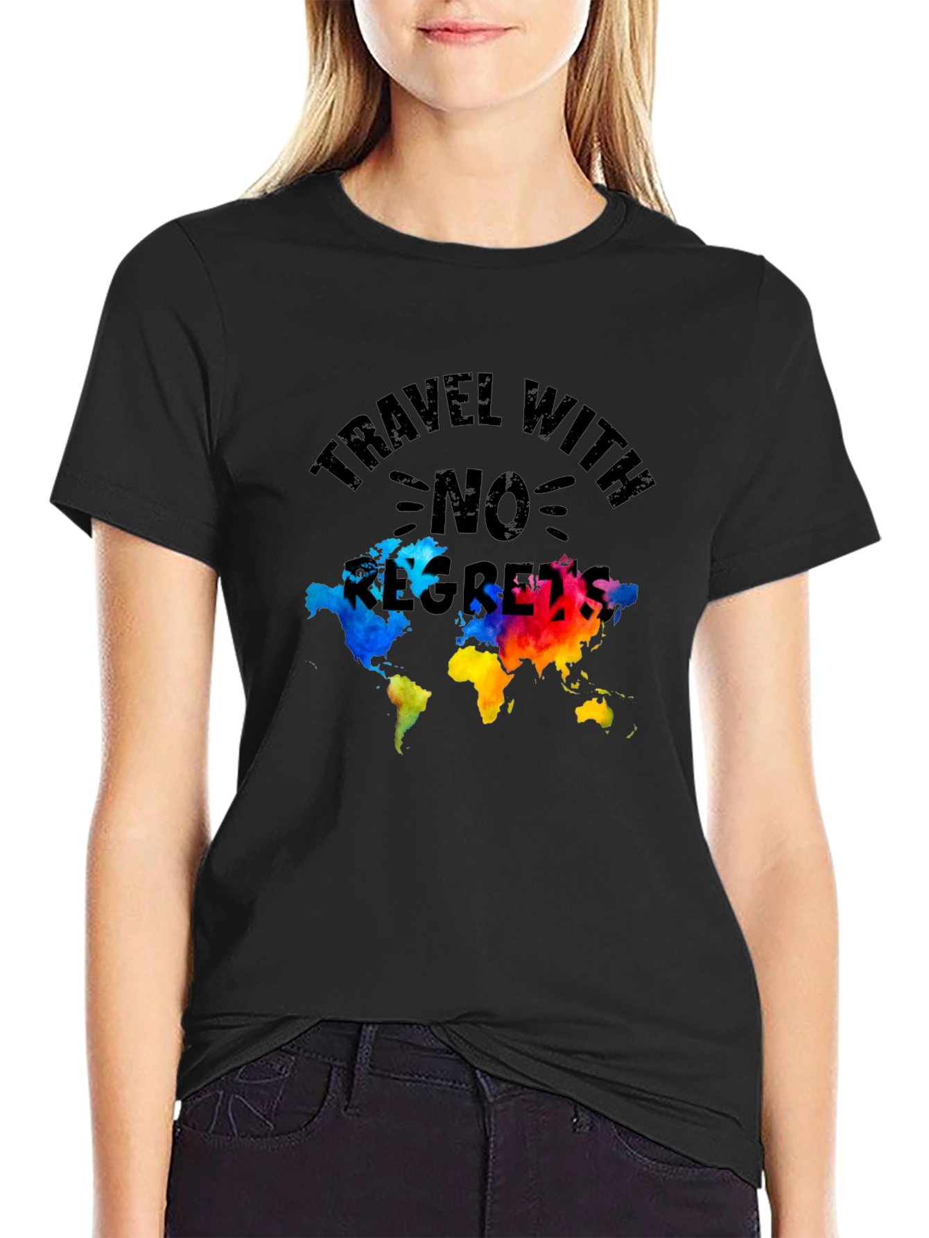 Travel With No Regrets Graphic Tee