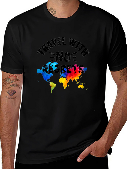 Travel With No Regrets Graphic Tee