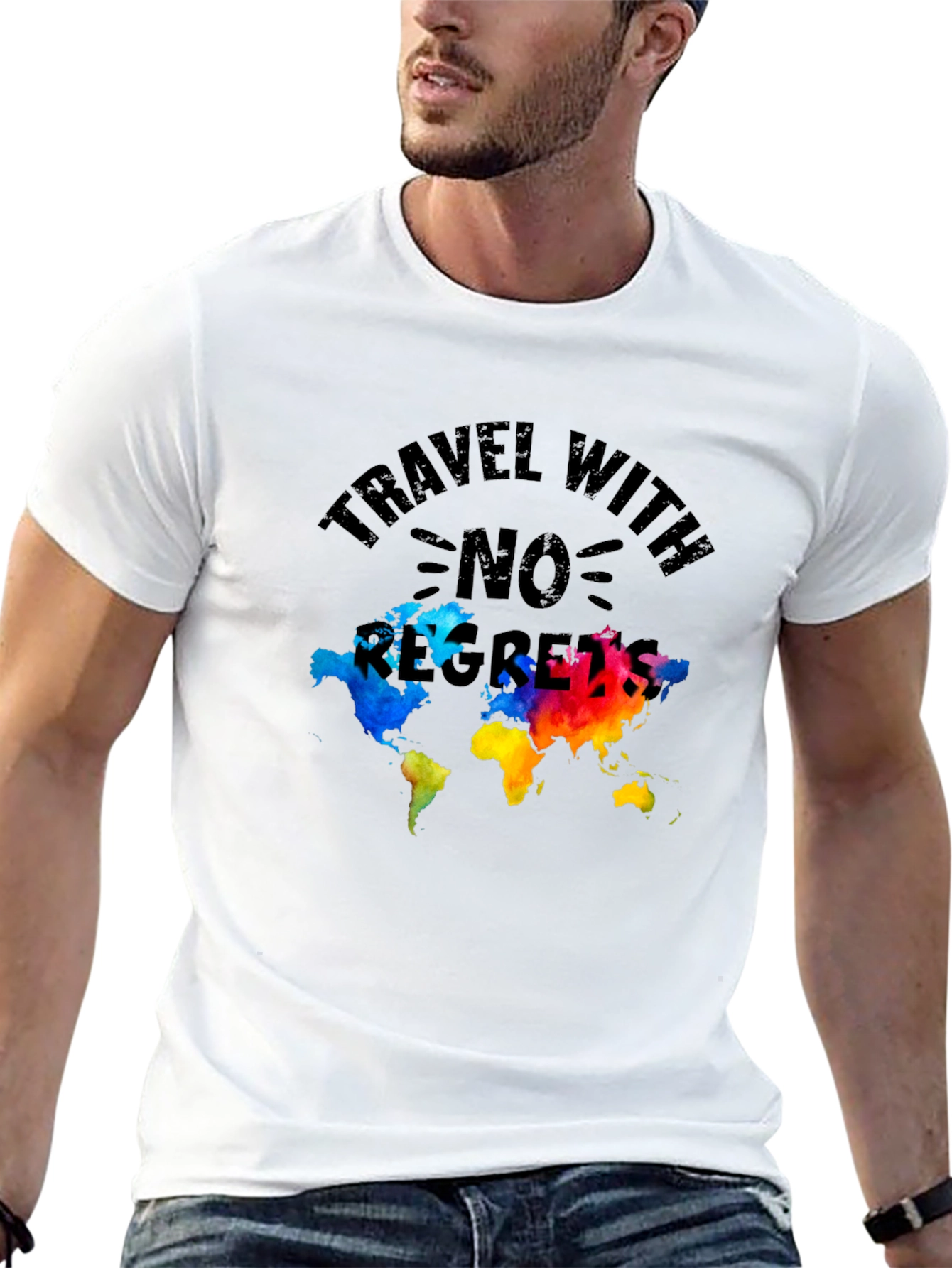 Travel With No Regrets Graphic Tee