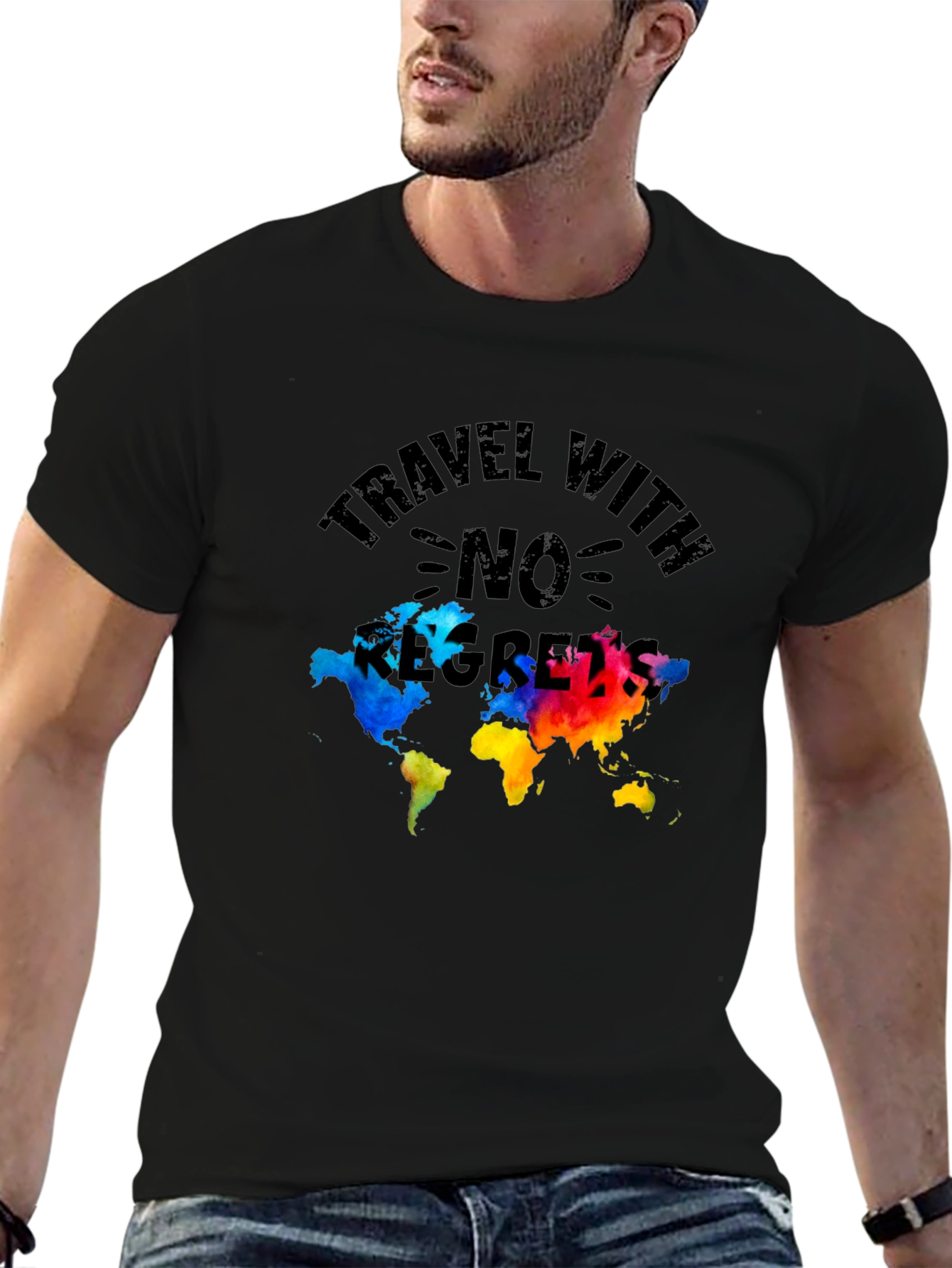Travel With No Regrets Graphic Tee