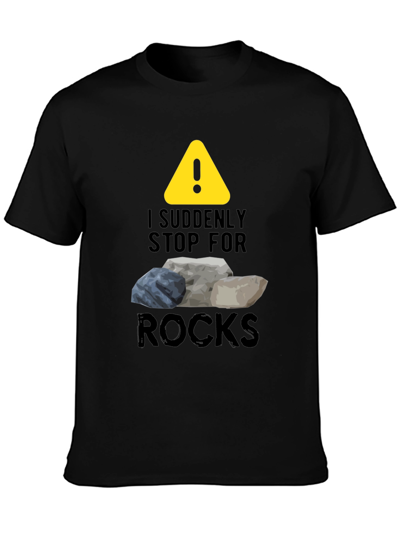 Funny Rock Collecting T-Shirt
