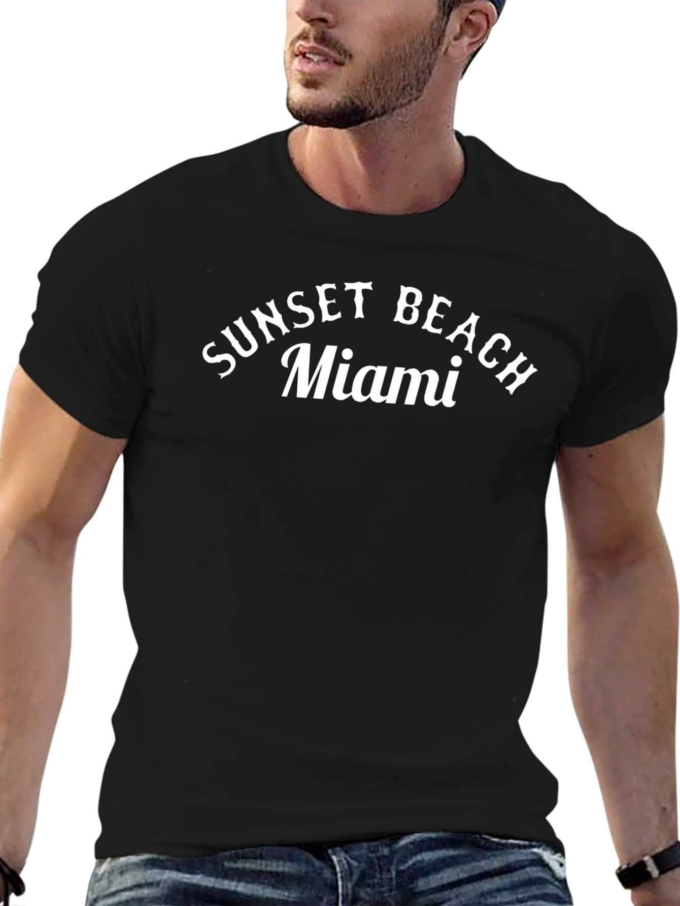 Sunset Beach Miami T-Shirt