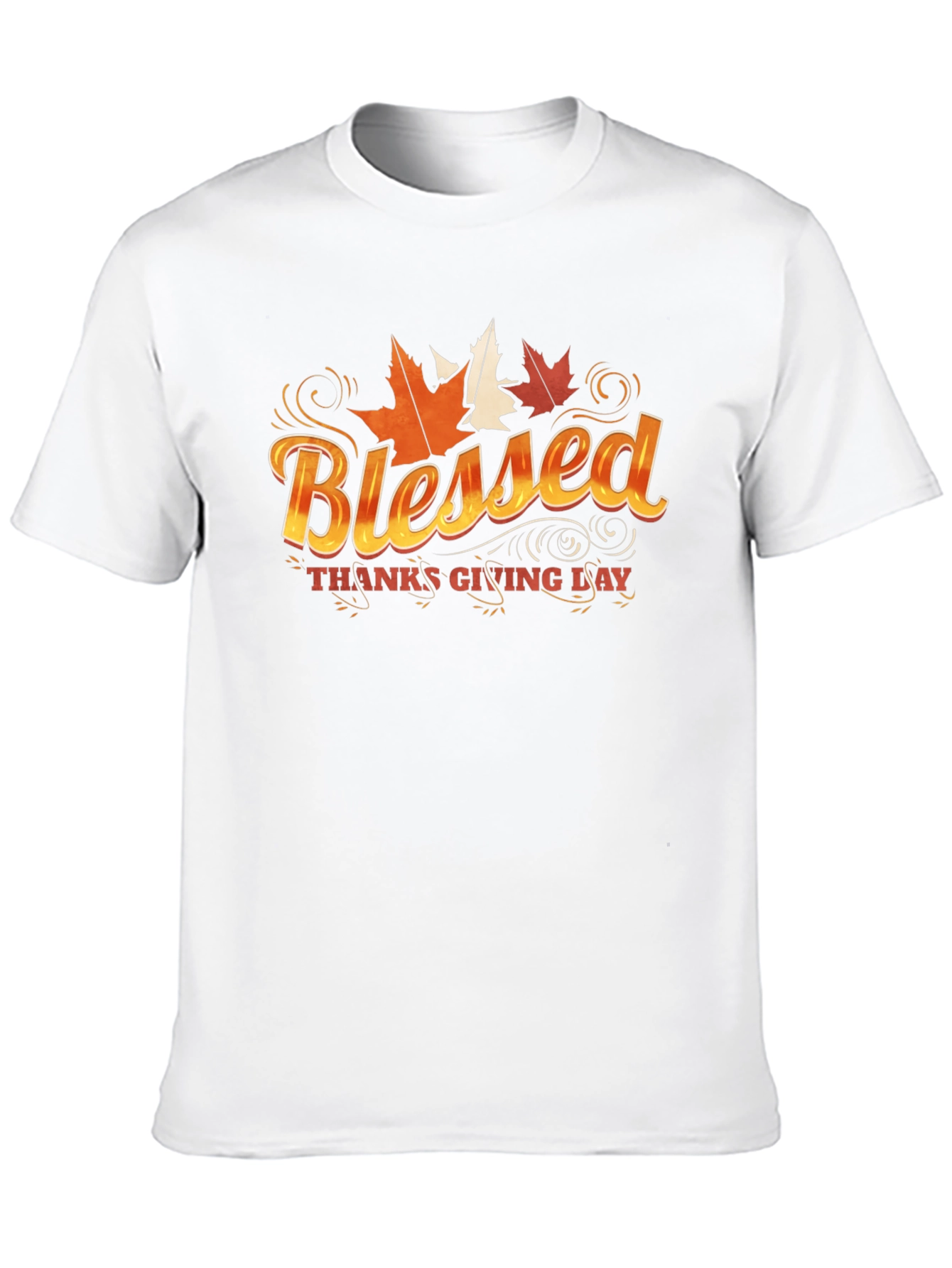 Blessed Thanksgiving Day Graphic T-Shirt