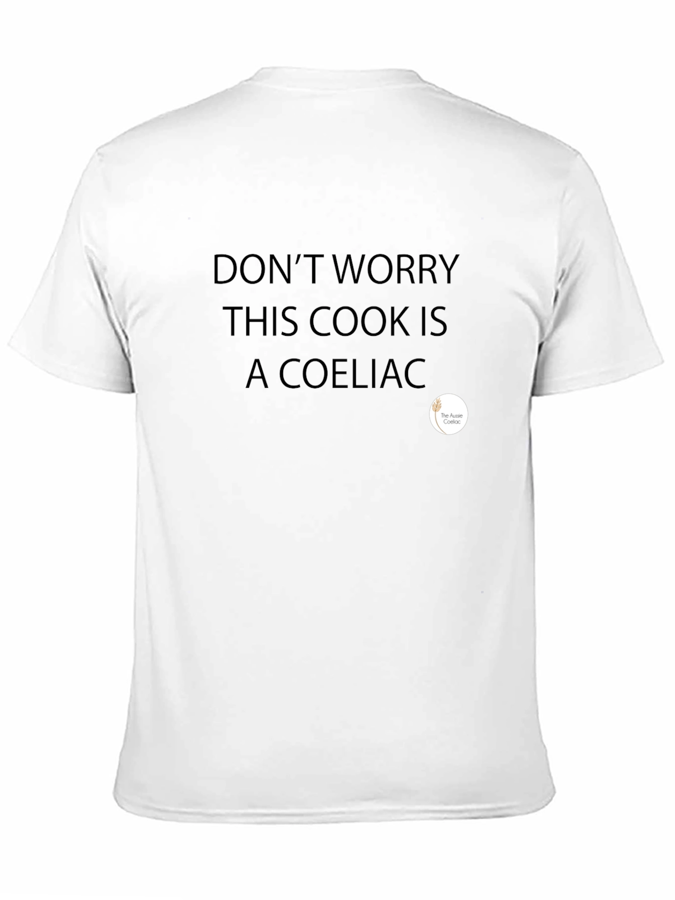 Funny Coeliac Cook T-Shirt - Gluten Free Chef