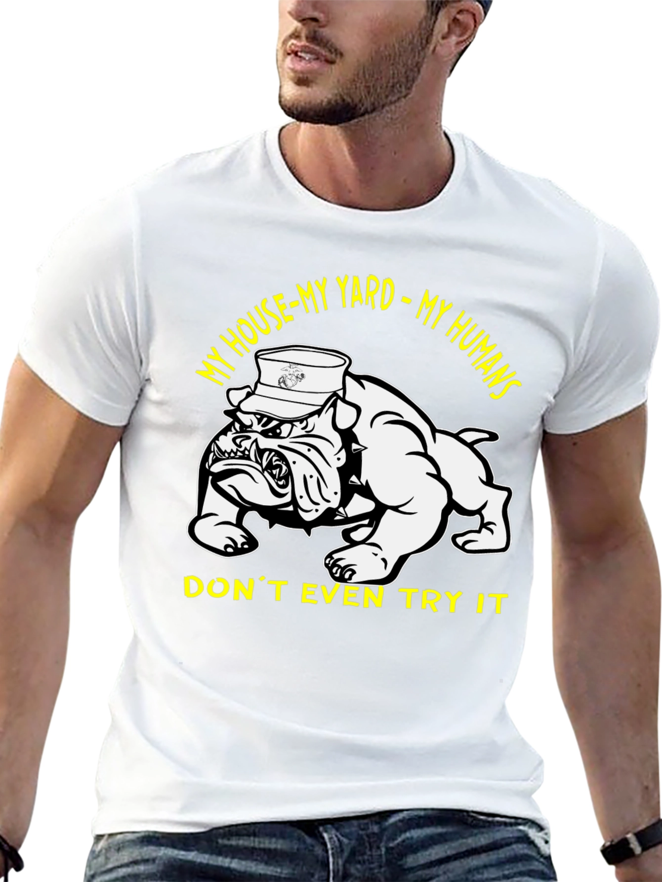 My House My Yard My Humans Dog Graphic Tee