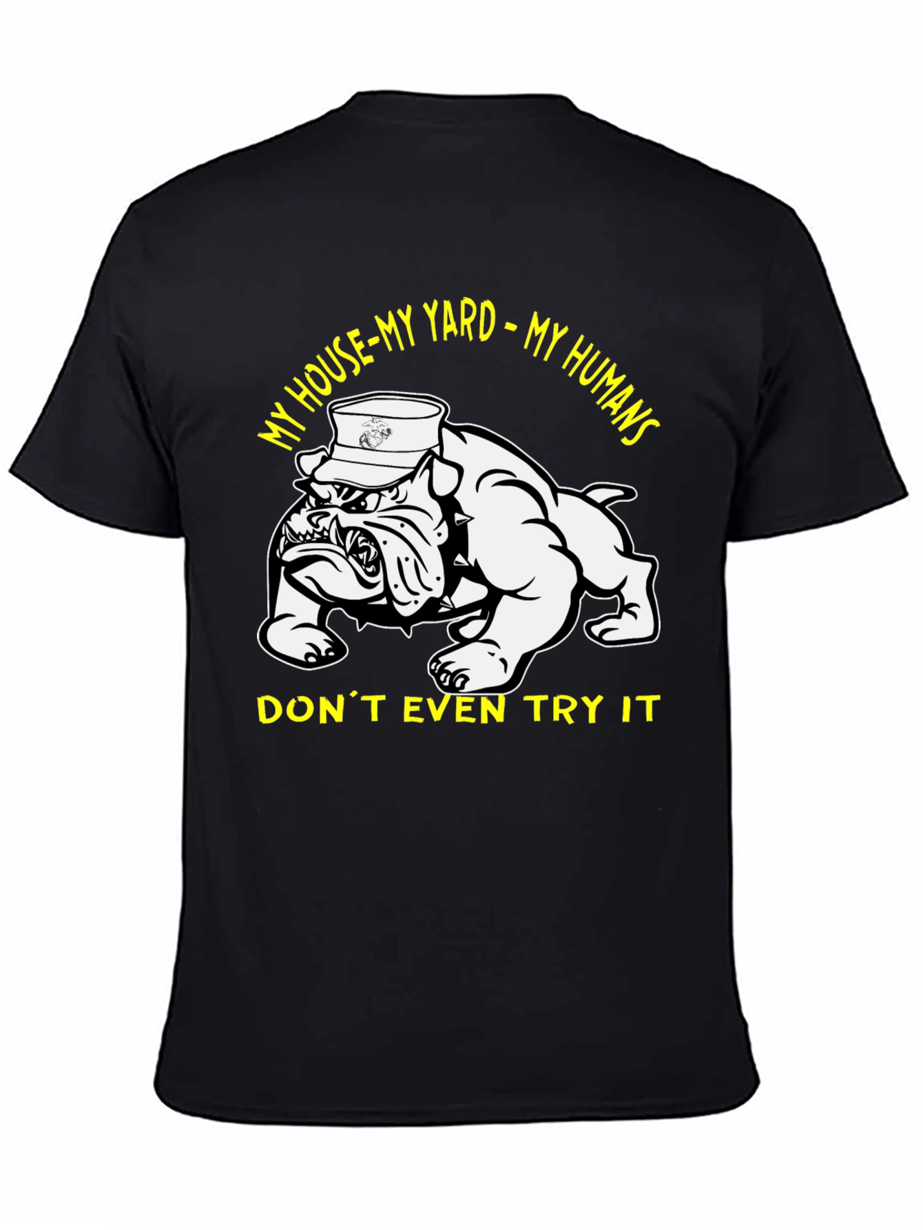 My House My Yard My Humans Dog Graphic Tee