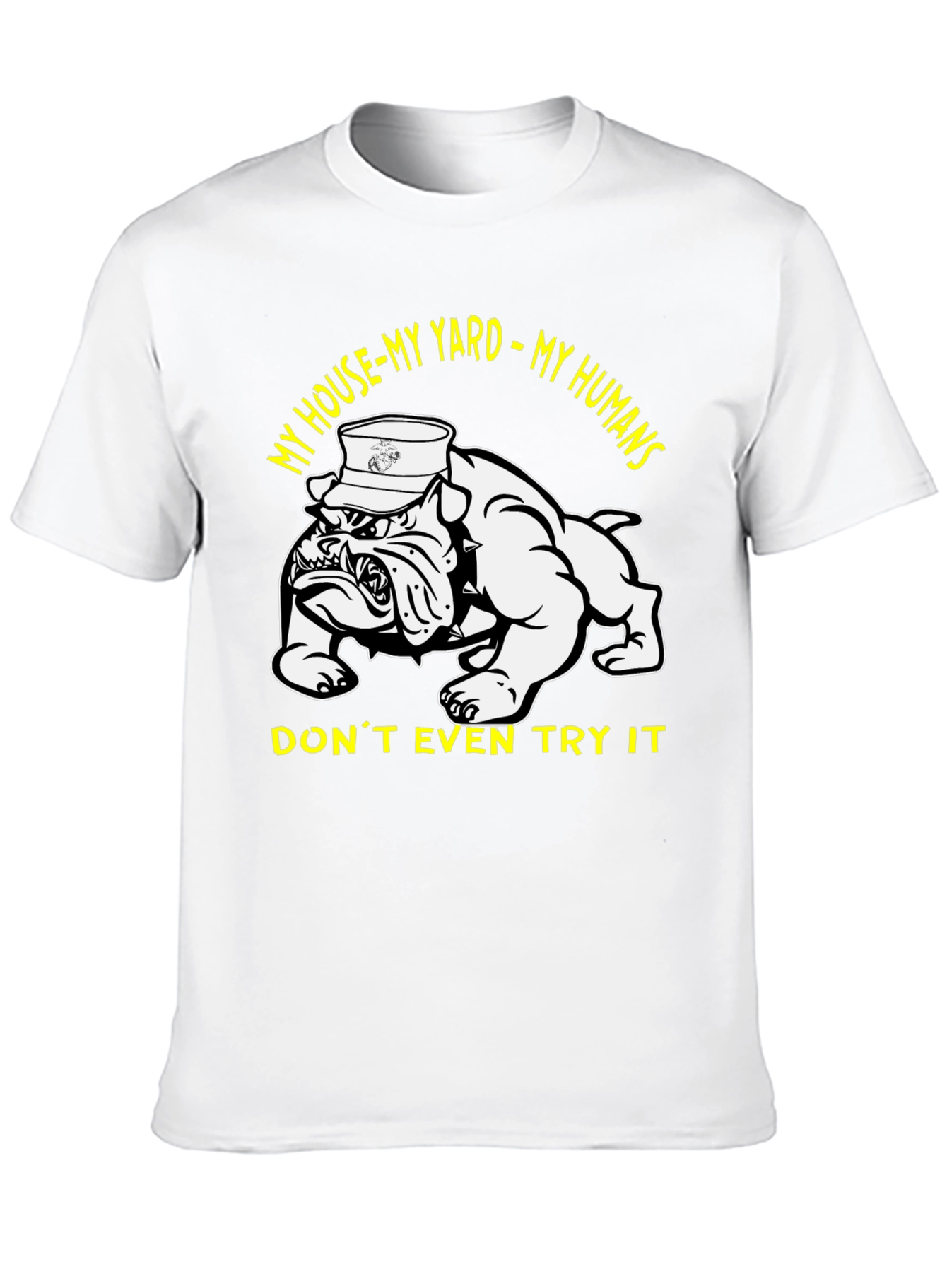 My House My Yard My Humans Dog Graphic Tee