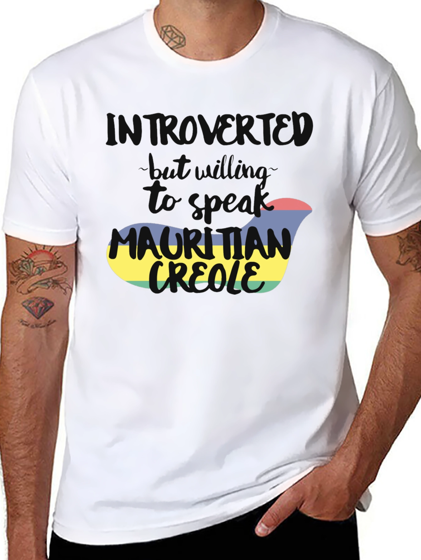 Mauritian Creole Introvert T-Shirt