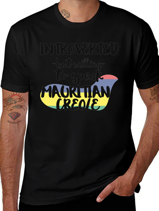Mauritian Creole Introvert T-Shirt