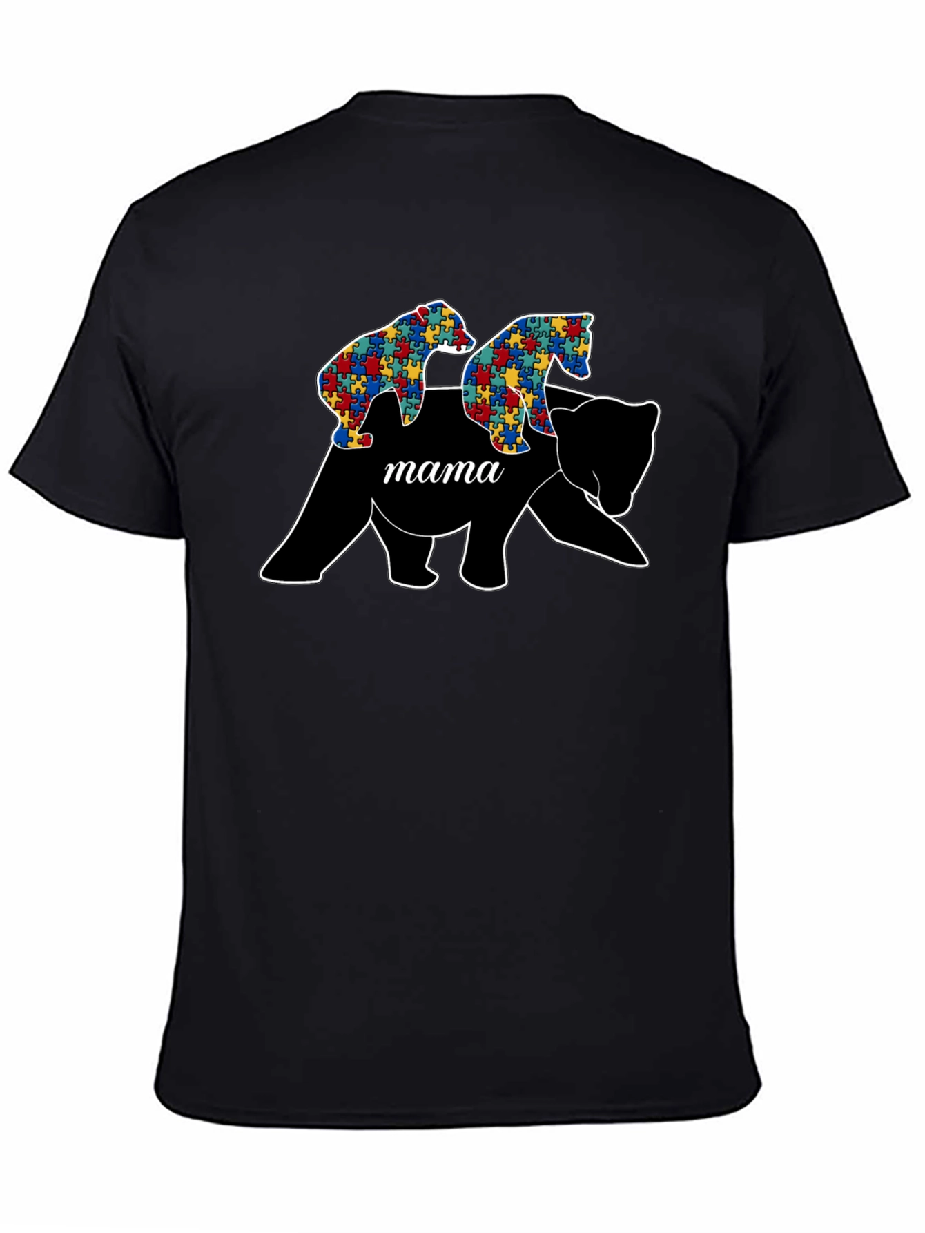 Mama Bear Autism Puzzle Piece Shirt