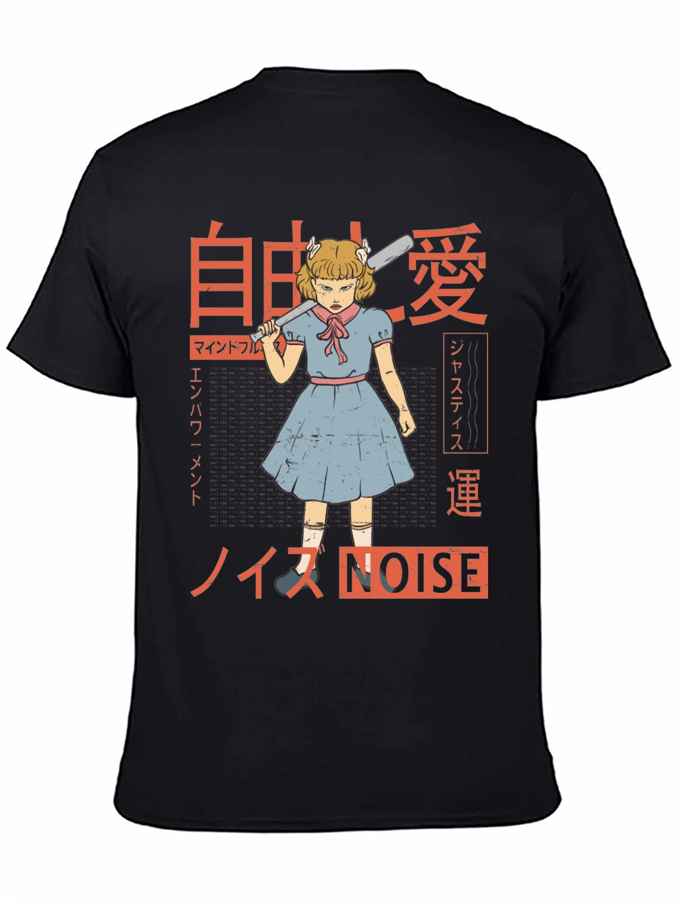 Japanese Anime Style Graphic Tee