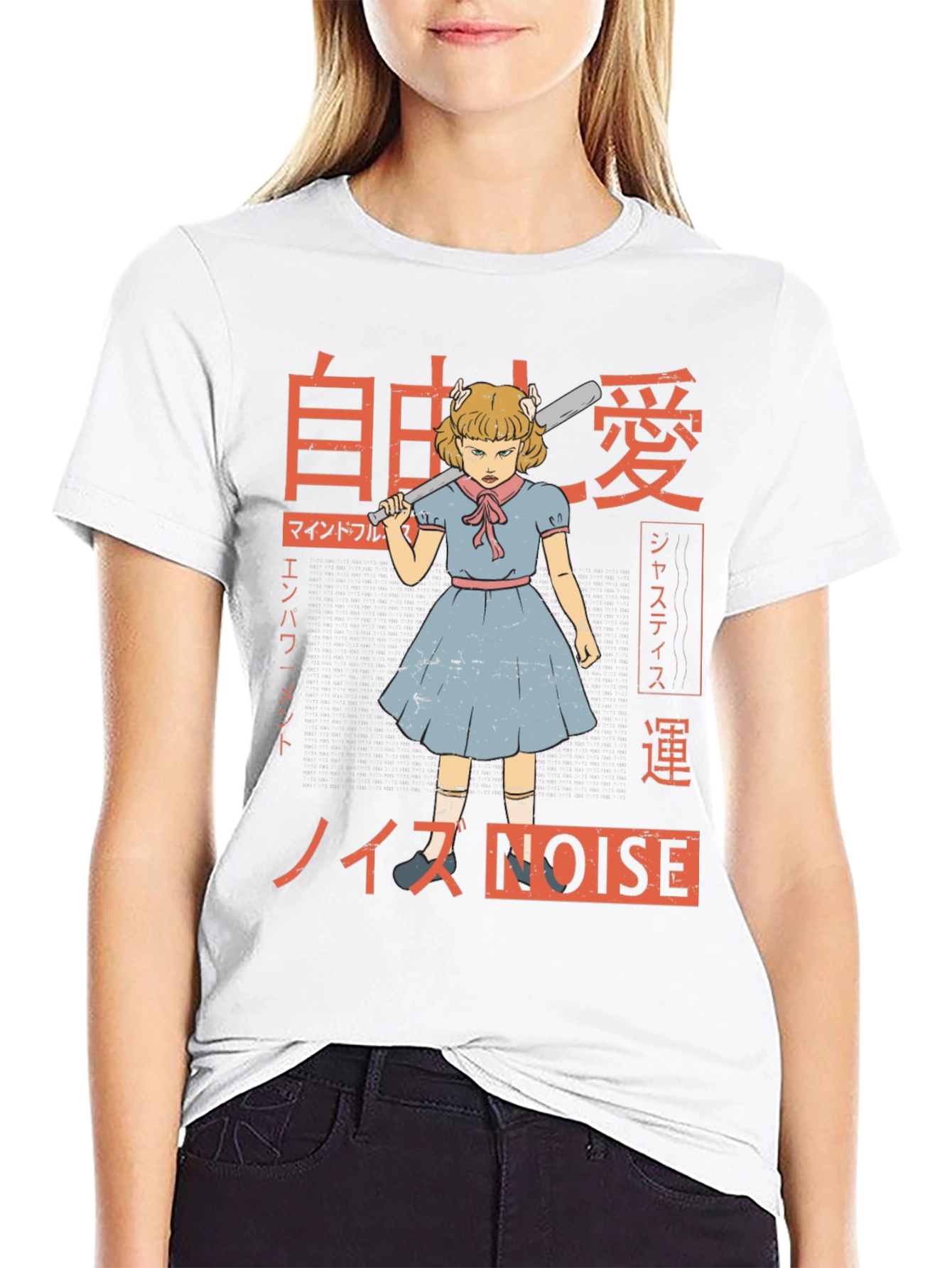 Japanese Anime Style Graphic Tee