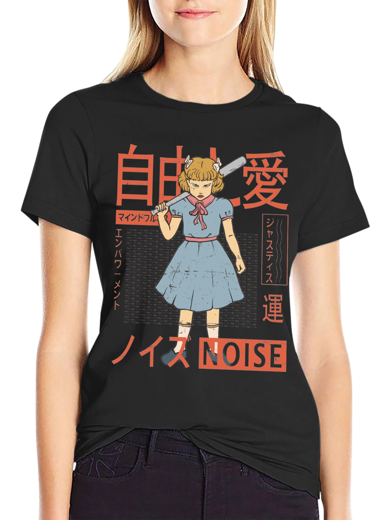 Japanese Anime Style Graphic Tee
