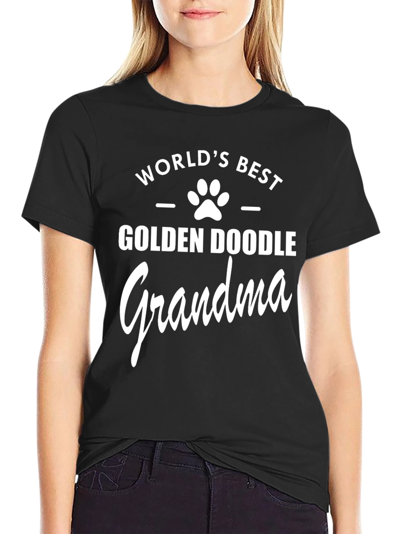 Worlds Best Golden Doodle Grandma T-Shirt