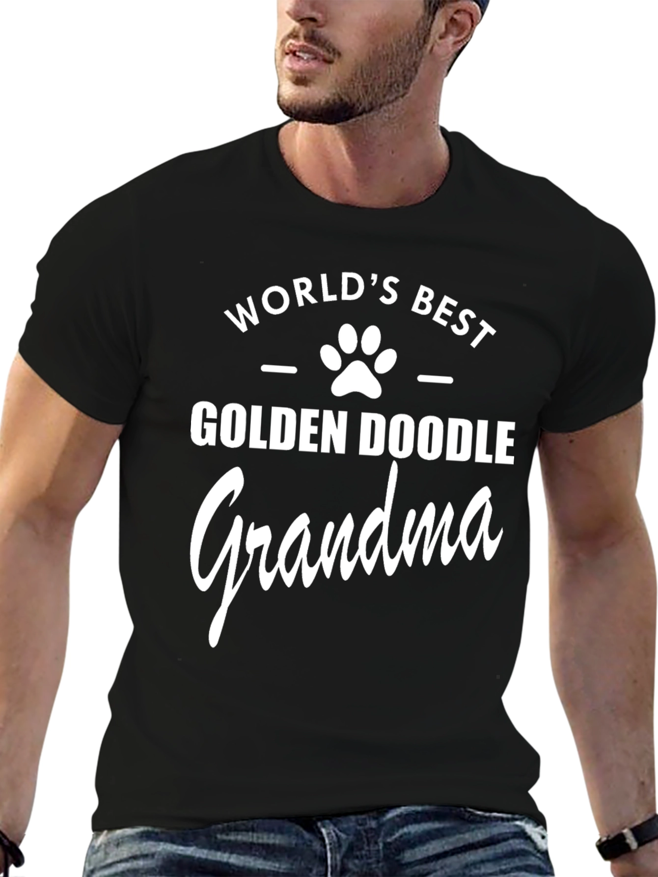 Worlds Best Golden Doodle Grandma T-Shirt