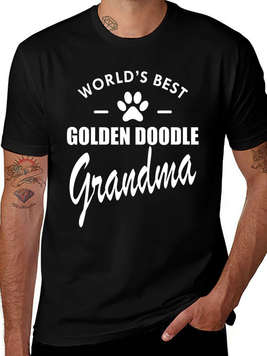 Worlds Best Golden Doodle Grandma T-Shirt
