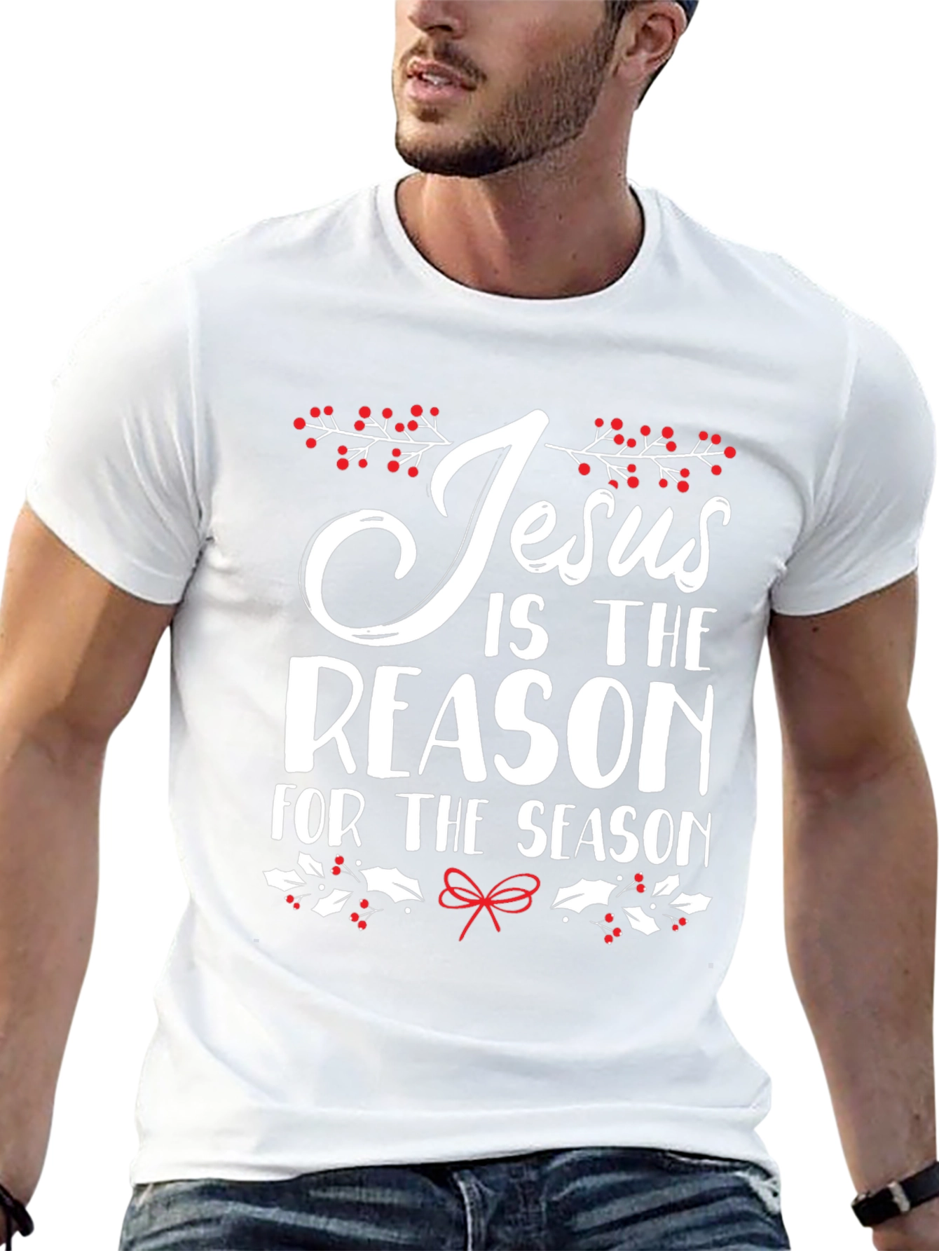 Jesus is the Reason Graphic Tee - Holiday