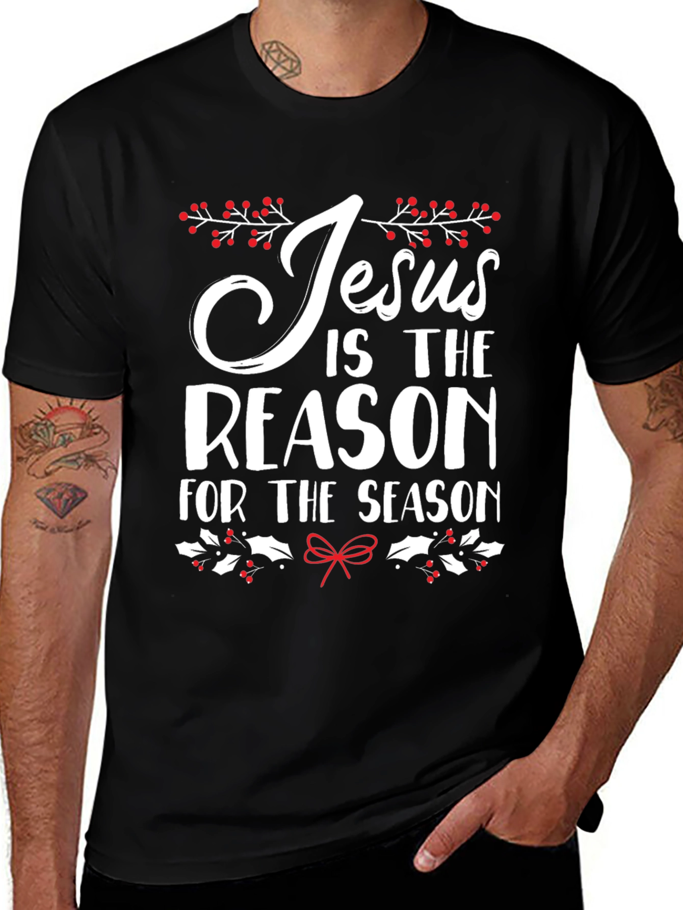 Jesus is the Reason Graphic Tee - Holiday