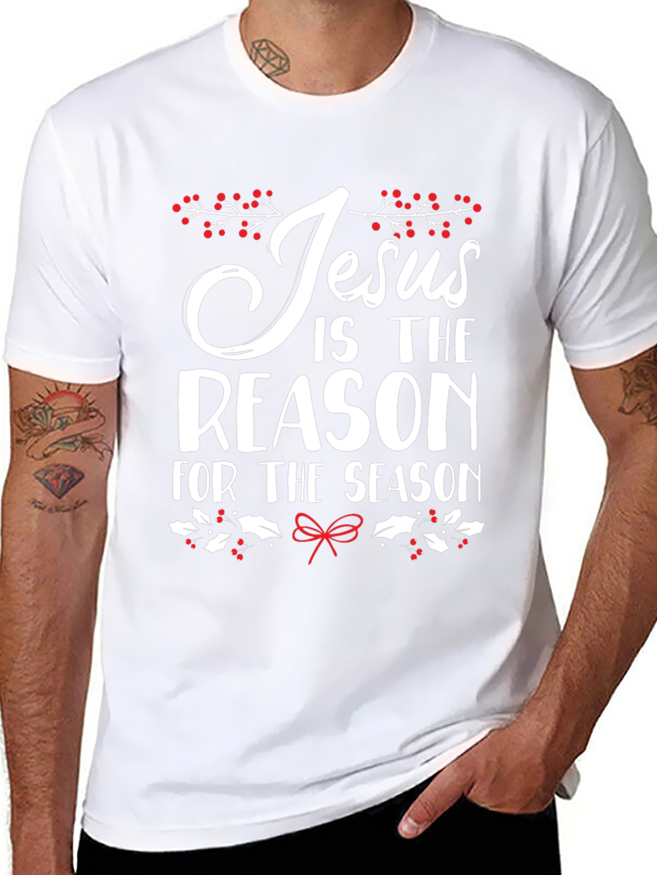 Jesus is the Reason Graphic Tee - Holiday