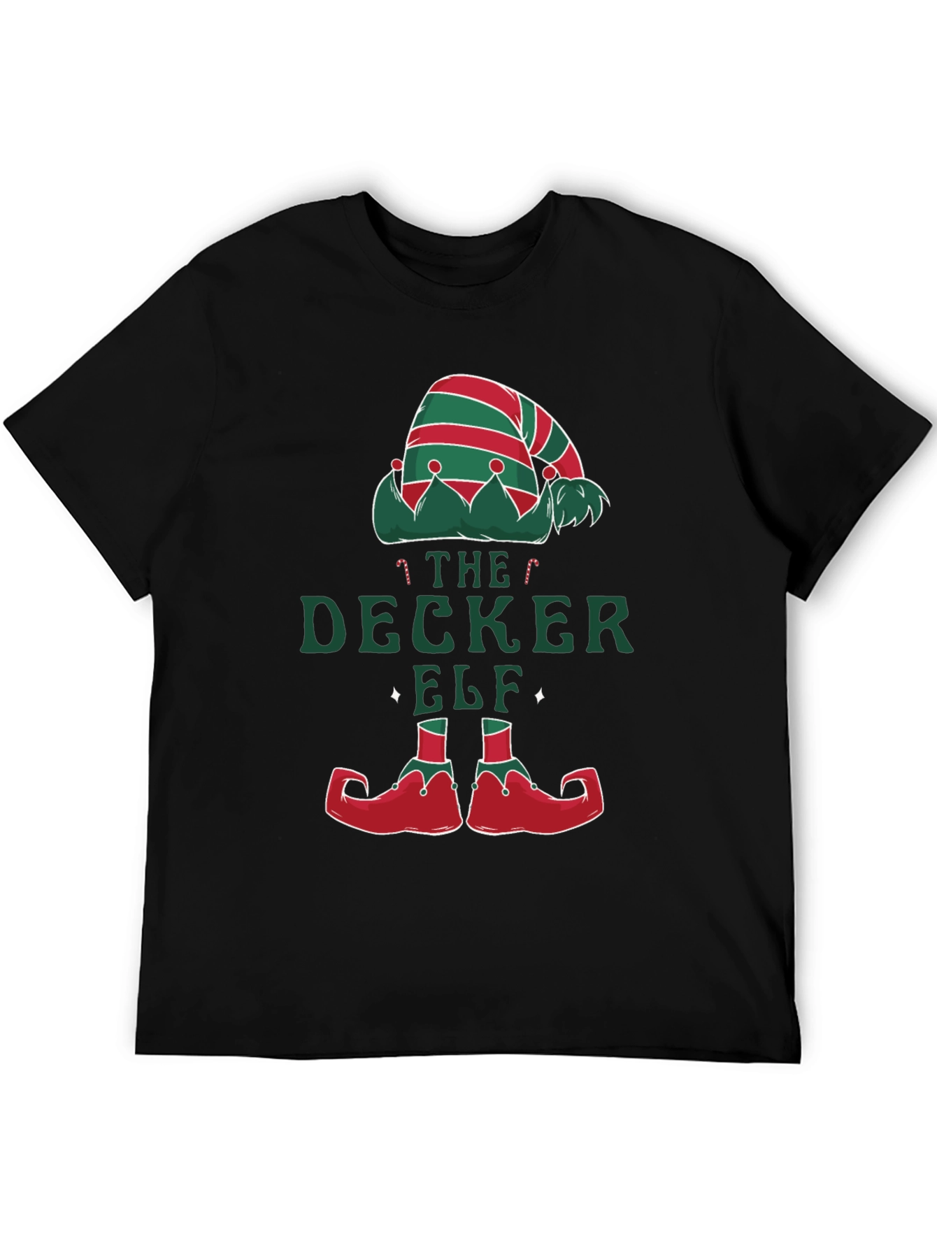 The Decker Elf Christmas T-Shirt Holiday