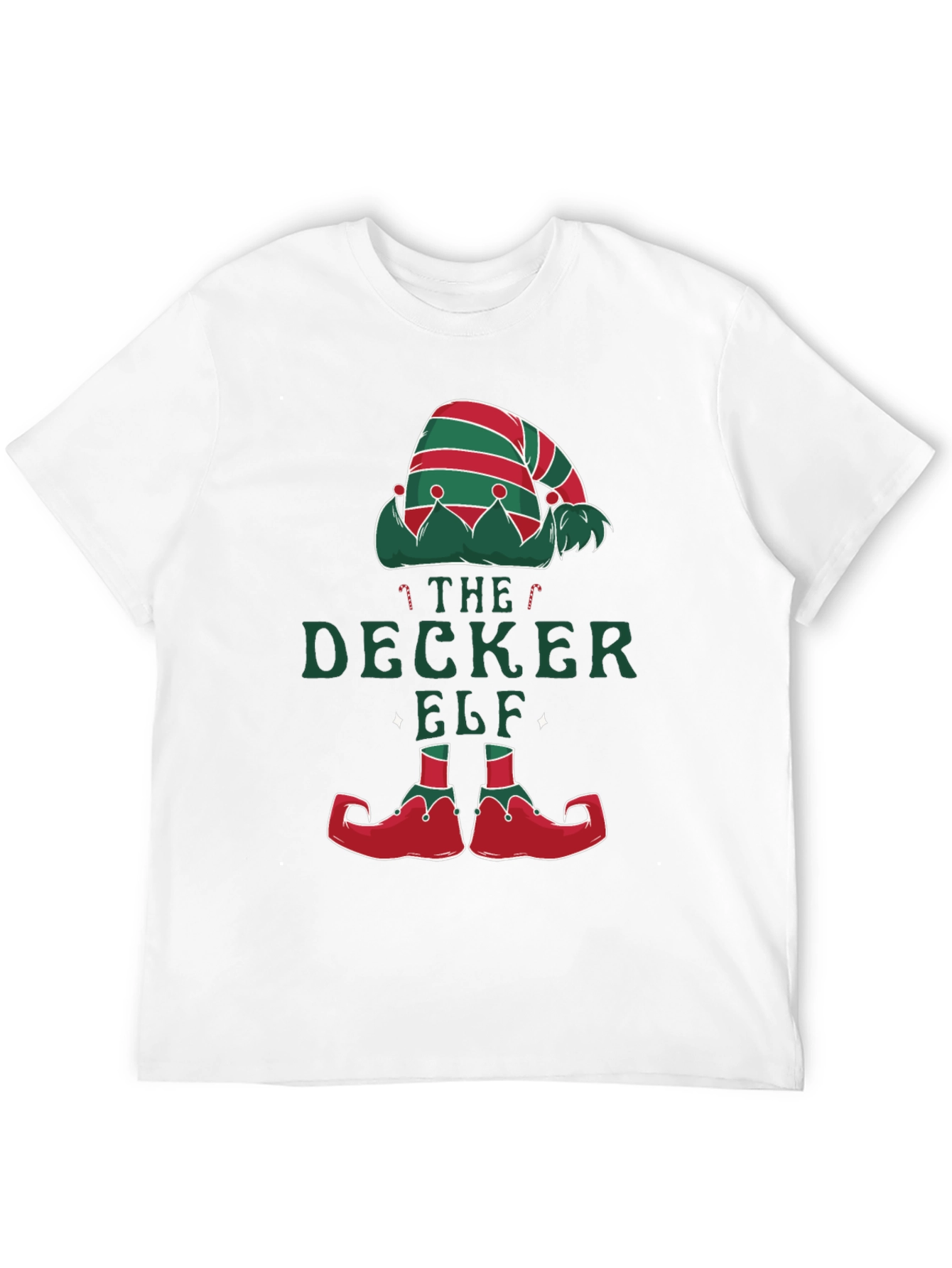The Decker Elf Christmas T-Shirt Holiday