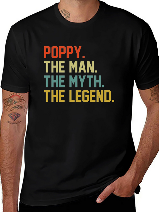 Poppy The Man T-Shirt - Legend Myth Gift