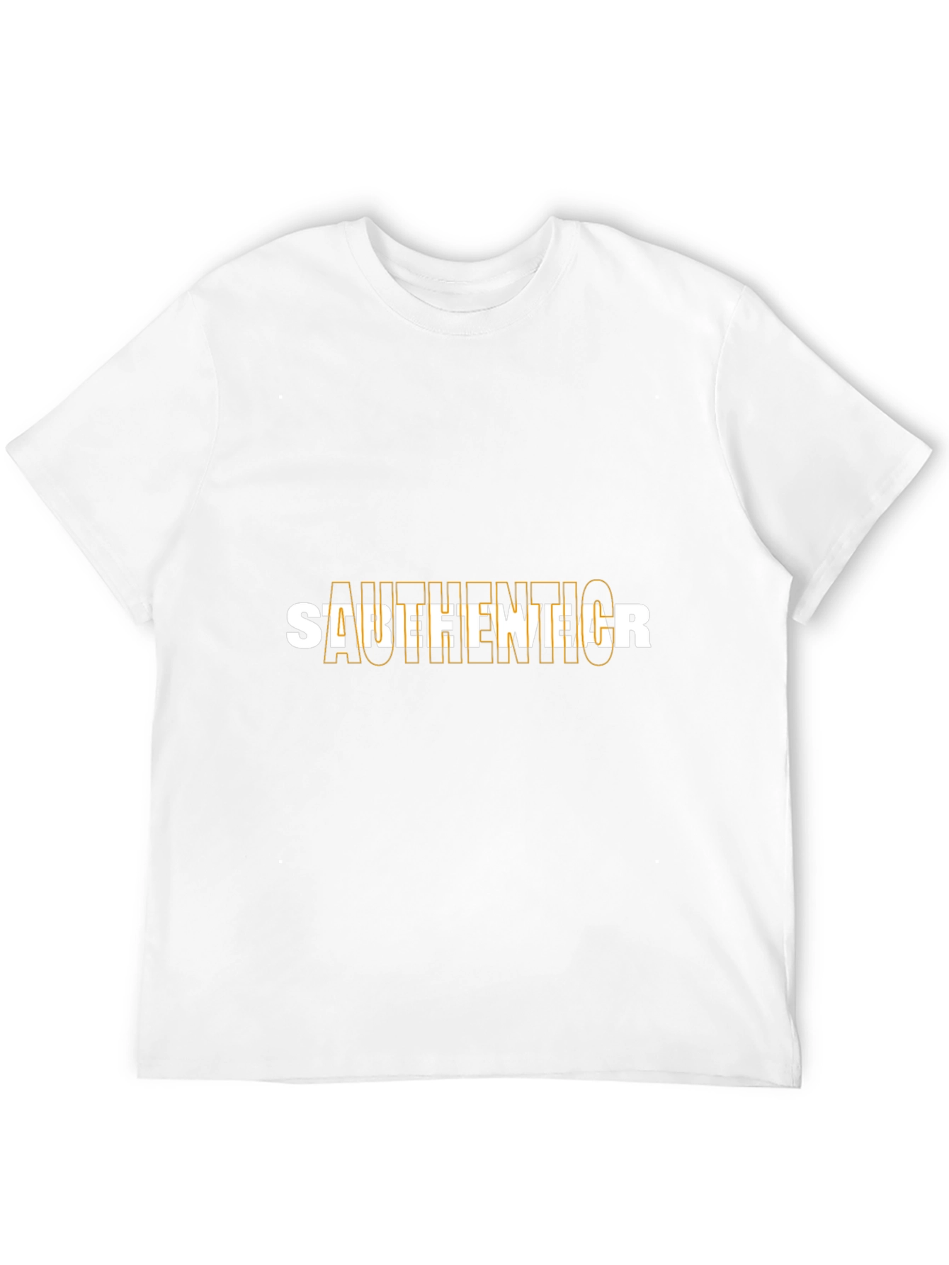 Authentic Streetwear Black Graphic T-Shirt