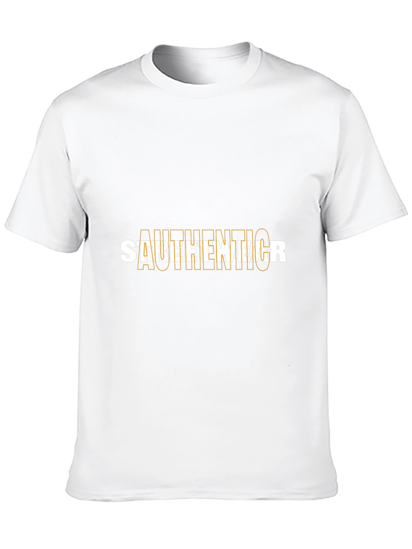 Authentic Streetwear Black Graphic T-Shirt